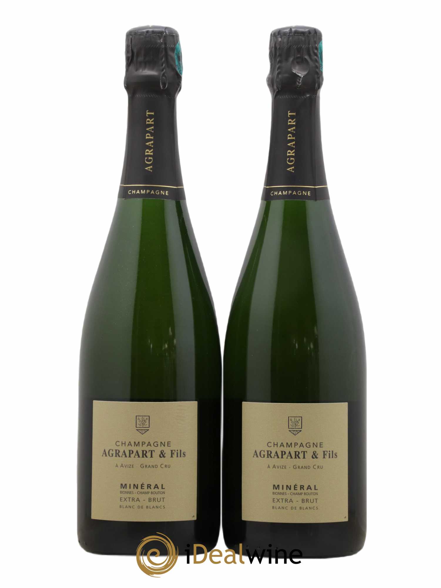 Minéral Blanc de Blancs Extra-Brut Agrapart & Fils 2014 - Lot de 2 bouteilles - 0