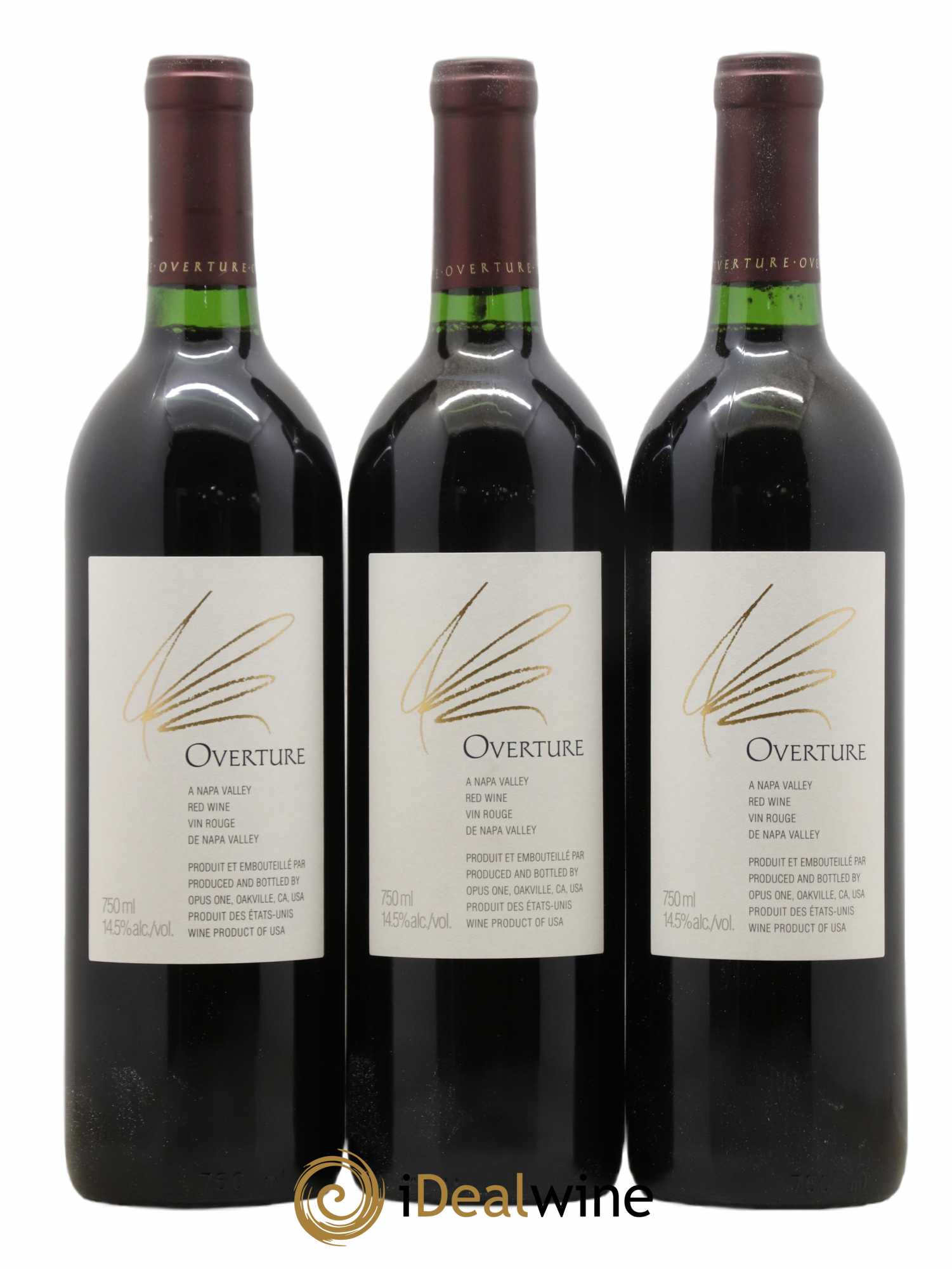 Napa Valley Opus One Overture Robert Mondavi (sans prix de réserve) - Lot de 6 bouteilles - 3