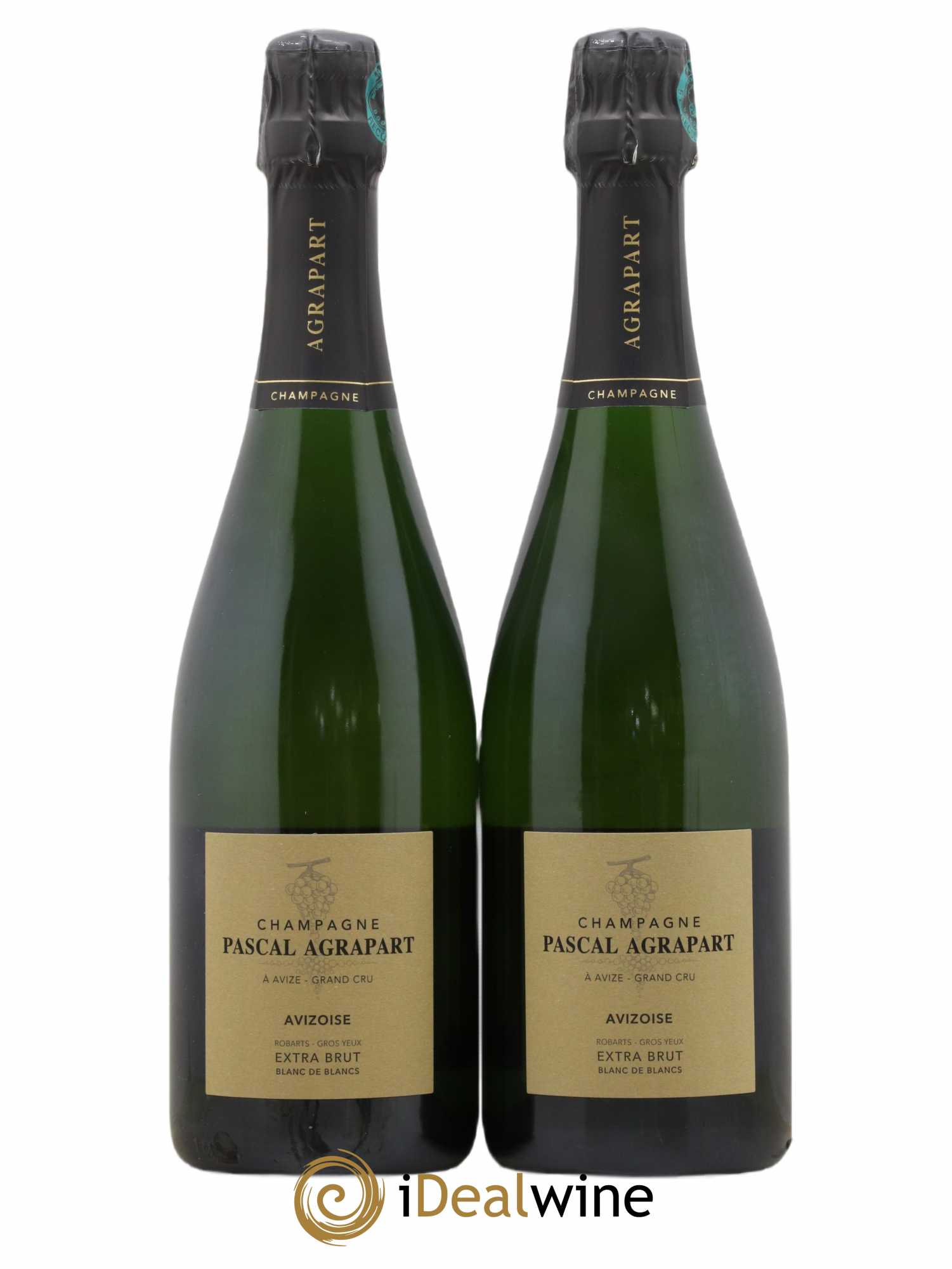 Avizoise Blanc de Blancs Brut Nature Pascal Agrapart 2014 - Lot de 2 bouteilles - 0