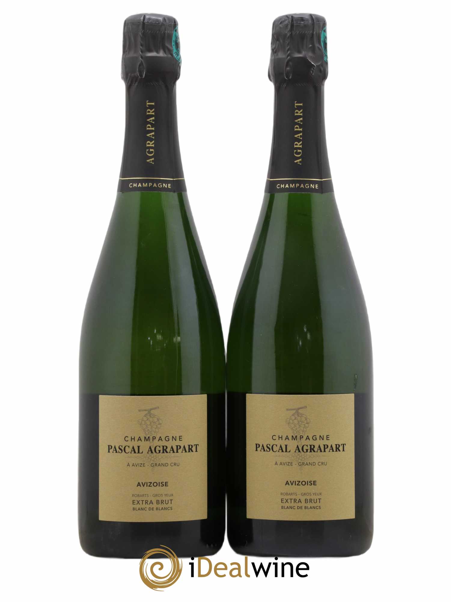 Avizoise Blanc de Blancs Brut Nature Pascal Agrapart 2014 - Lot de 2 bouteilles - 0
