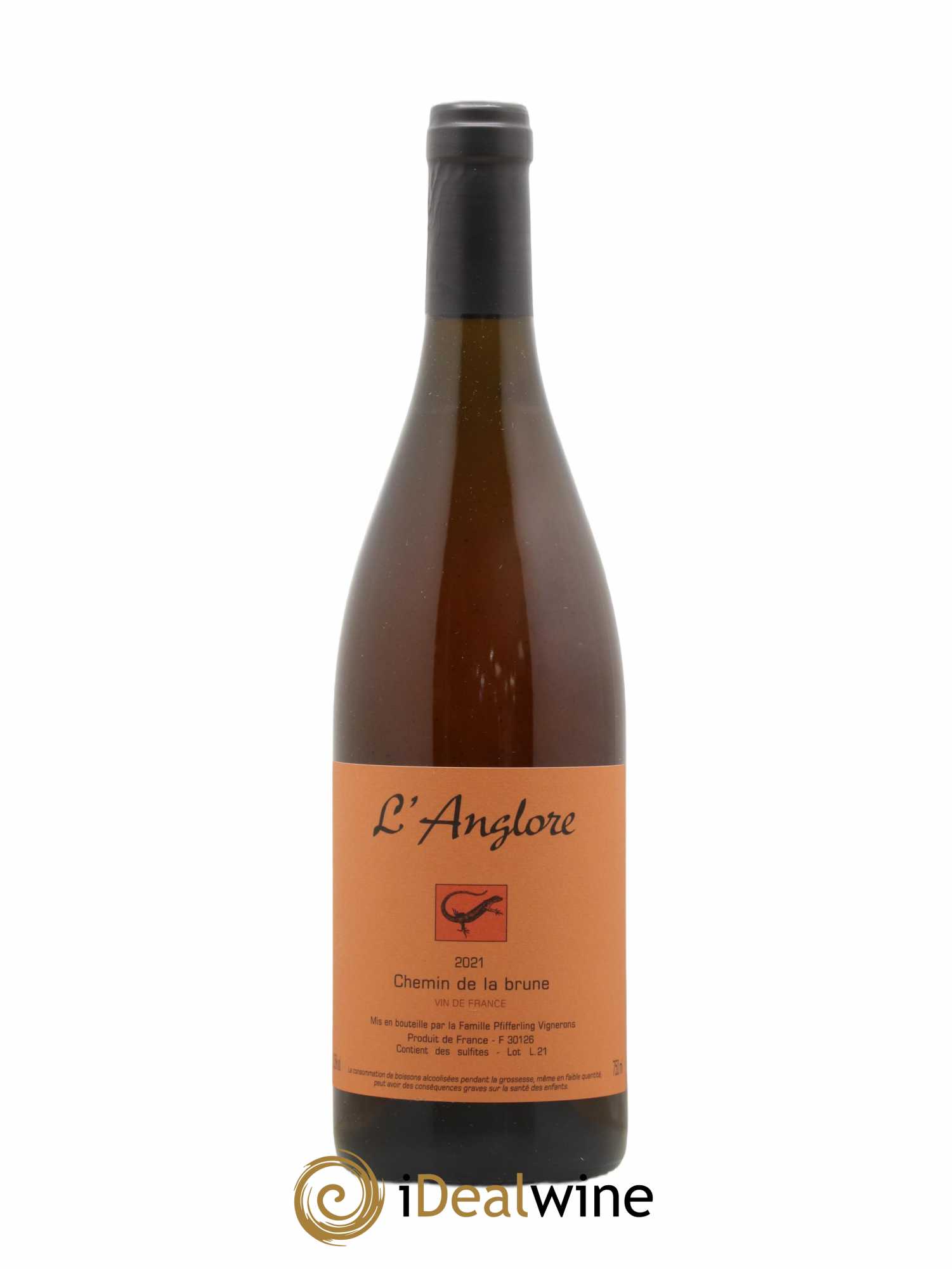 Vin de France Chemin de la brune L'Anglore 2021 - Lot de 1 bouteille - 0