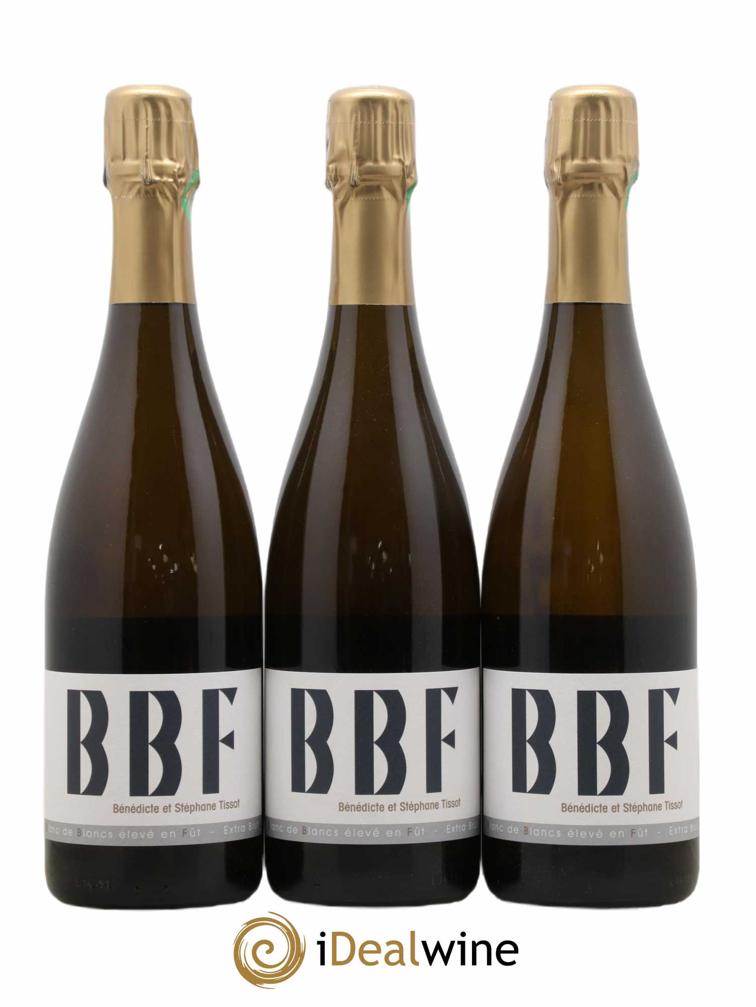 Crémant du Jura BBF Bénédicte et Stéphane Tissot - Lot de 3 bouteilles - 0