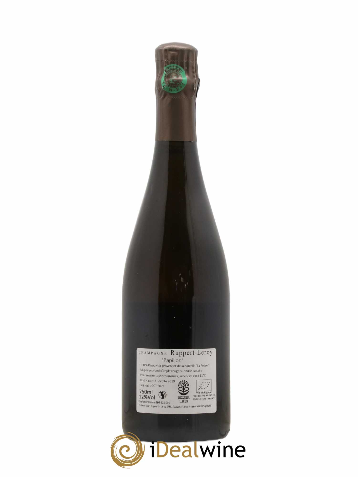 11,12,13... Brut Nature Ruppert-Leroy 2019 - Lot de 1 bouteille - 1