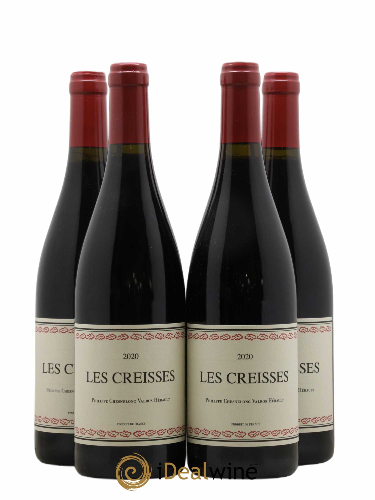 Vin de France Les Creisses Les Creisses (Domaine) 2020 - Lot de 4 bouteilles - 0