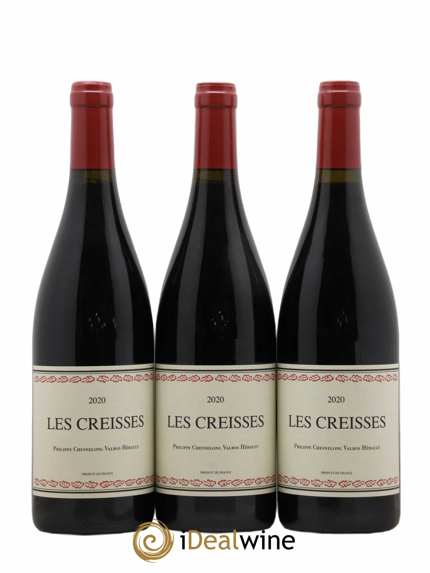 Vin de France Les Creisses Les Creisses (Domaine) 2020 - Lot de 3 bouteilles - 0