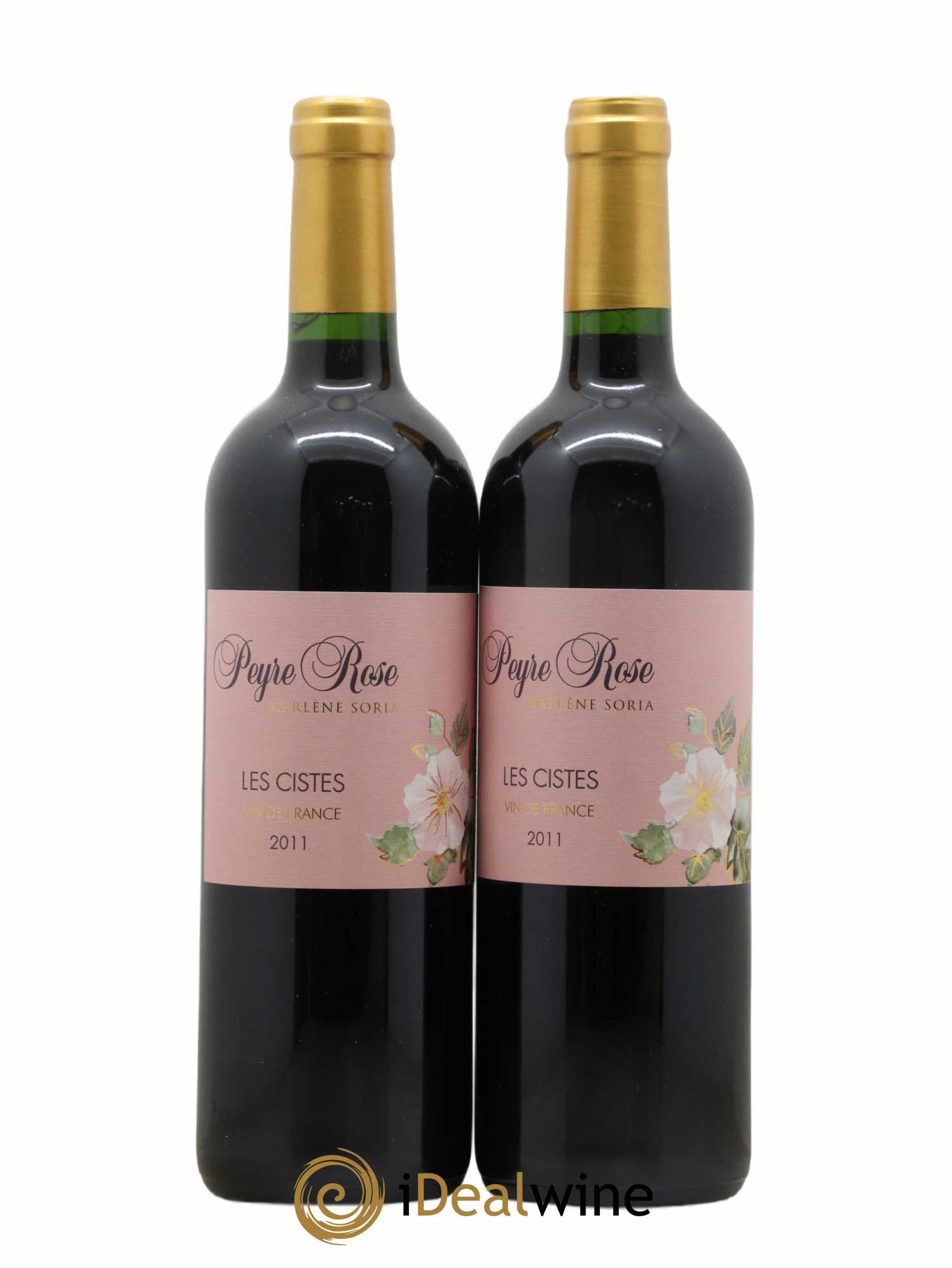 Vin de France (anciennement Coteaux du Languedoc) Domaine Peyre Rose Les Cistes Marlène Soria 2011 - Lot de 2 bouteilles - 0