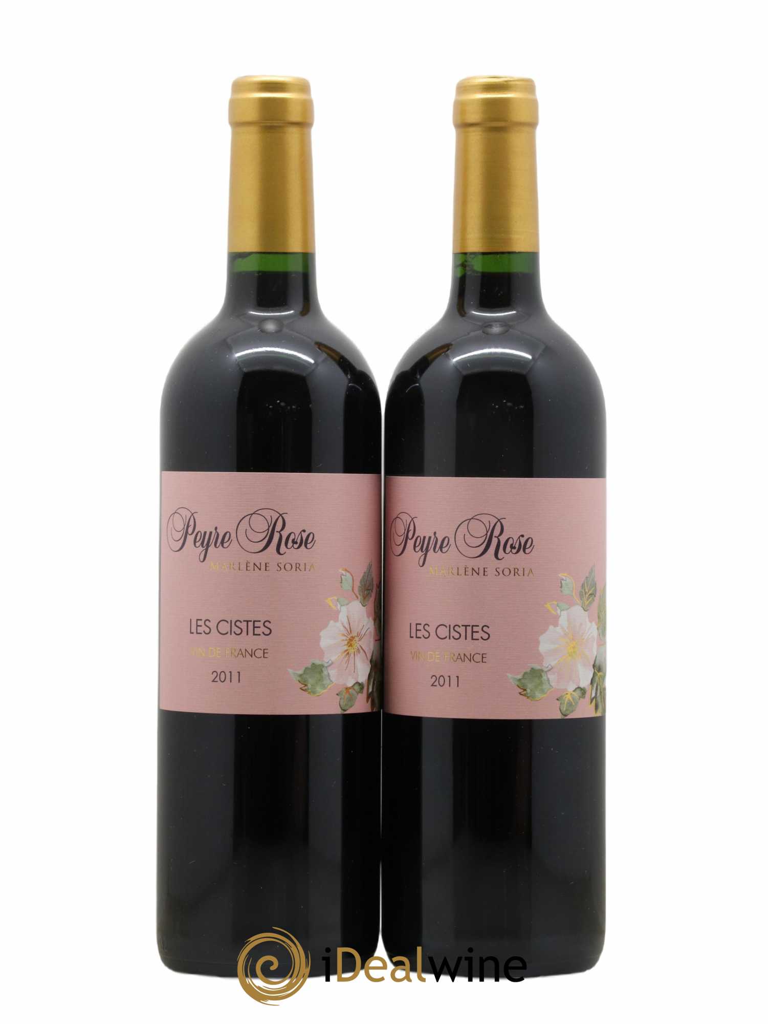 Vin de France (anciennement Coteaux du Languedoc) Domaine Peyre Rose Les Cistes Marlène Soria 2011 - Lot de 2 bouteilles - 0