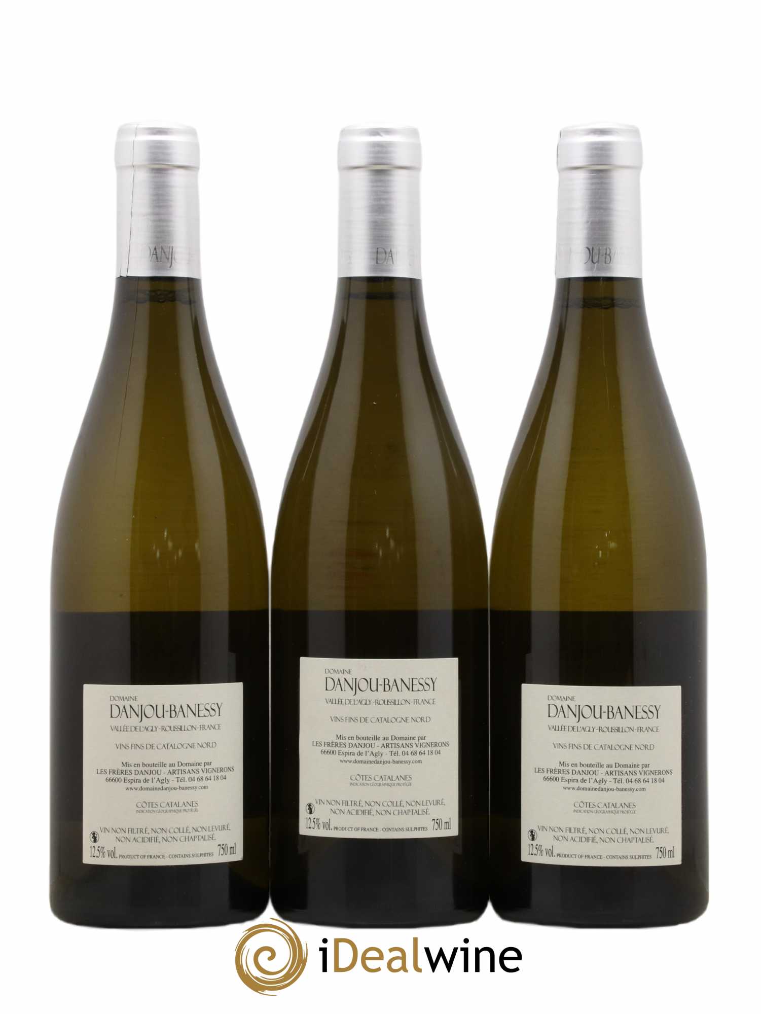Côtes Catalanes (VDP des Côtes Catalanes) Clos des Escournils Danjou Banessy 2019 - Posten von 3 Flaschen - 1