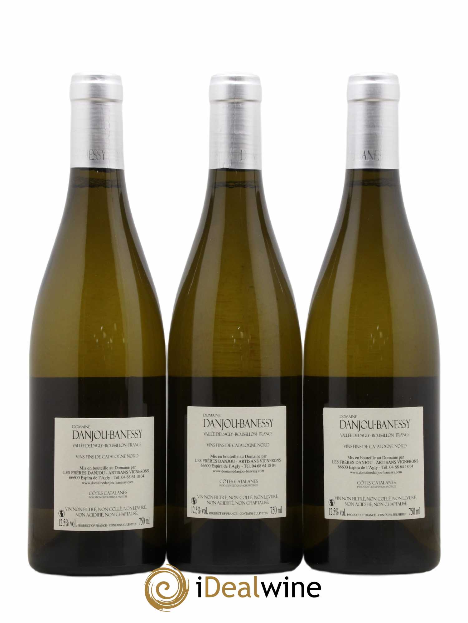 Côtes Catalanes (VDP des Côtes Catalanes) Clos des Escournils Danjou Banessy 2019 - Posten von 3 Flaschen - 1