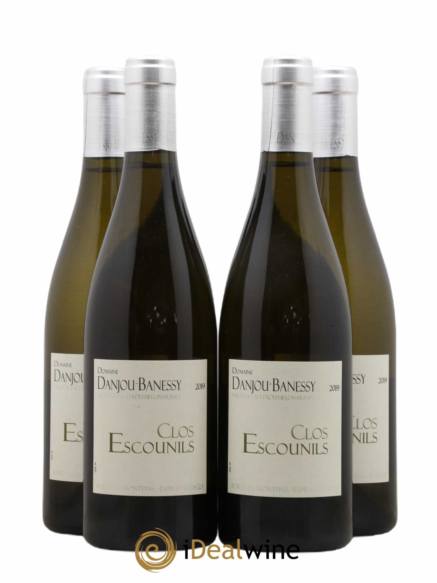 Côtes Catalanes (VDP des Côtes Catalanes) Clos des Escournils Danjou Banessy 2019 - Posten von 4 Flaschen - 0