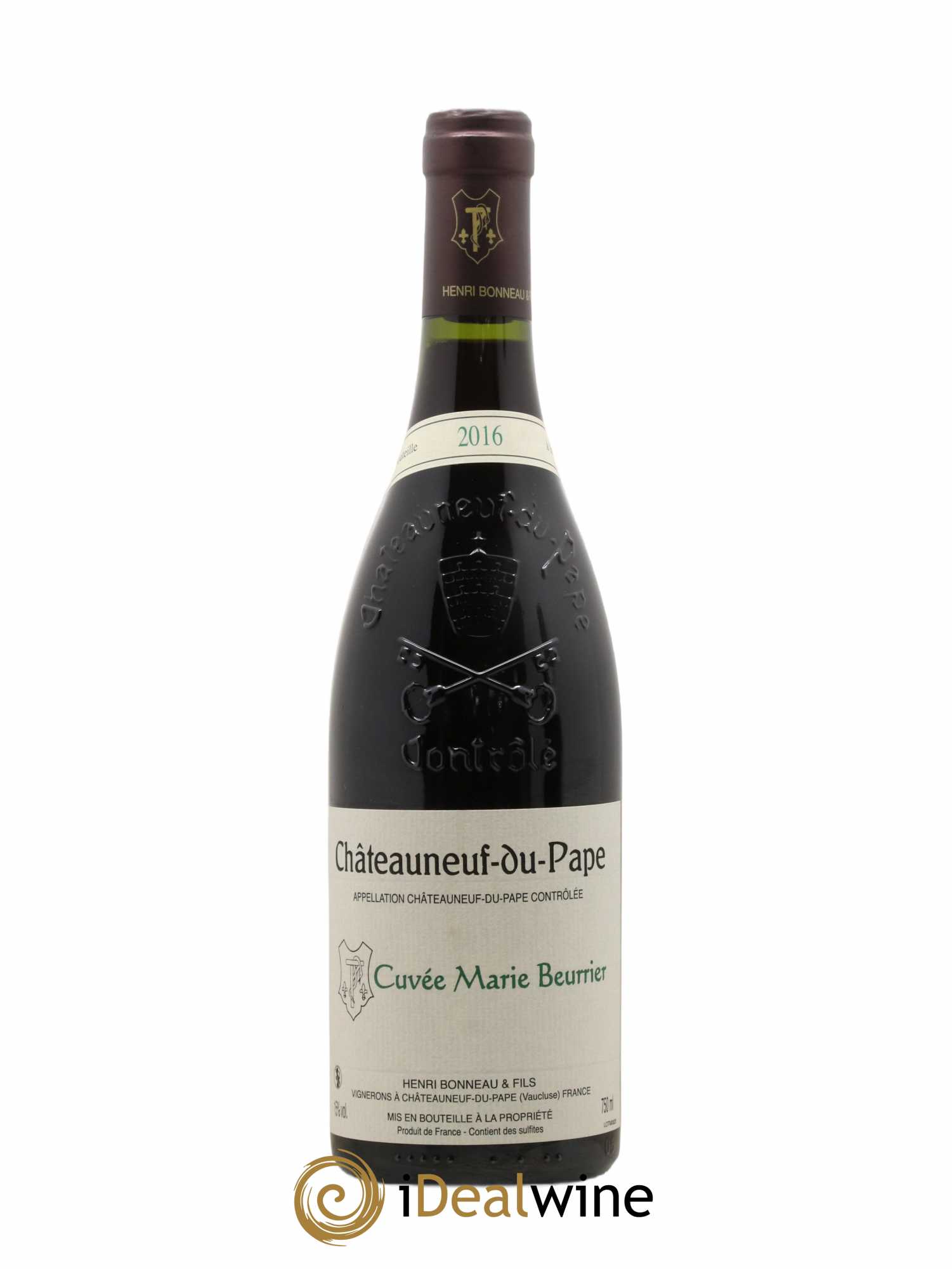 Châteauneuf-du-Pape Marie Beurrier Henri Bonneau & Fils 2016 - Lot de 1 bouteille - 0
