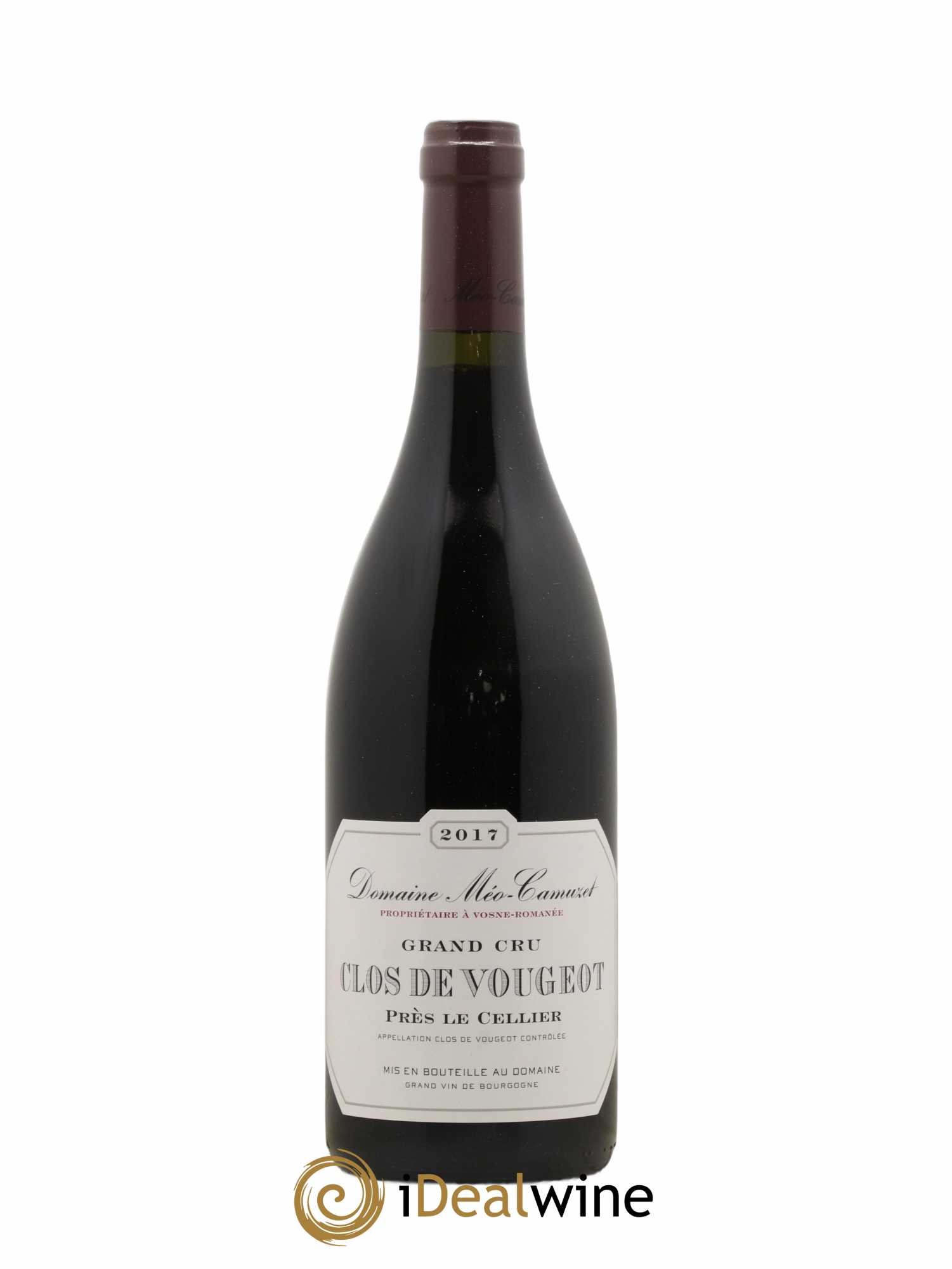 Clos de Vougeot Grand Cru Près le Cellier Méo-Camuzet (Domaine) 2017 - Lot de 1 bouteille - 0