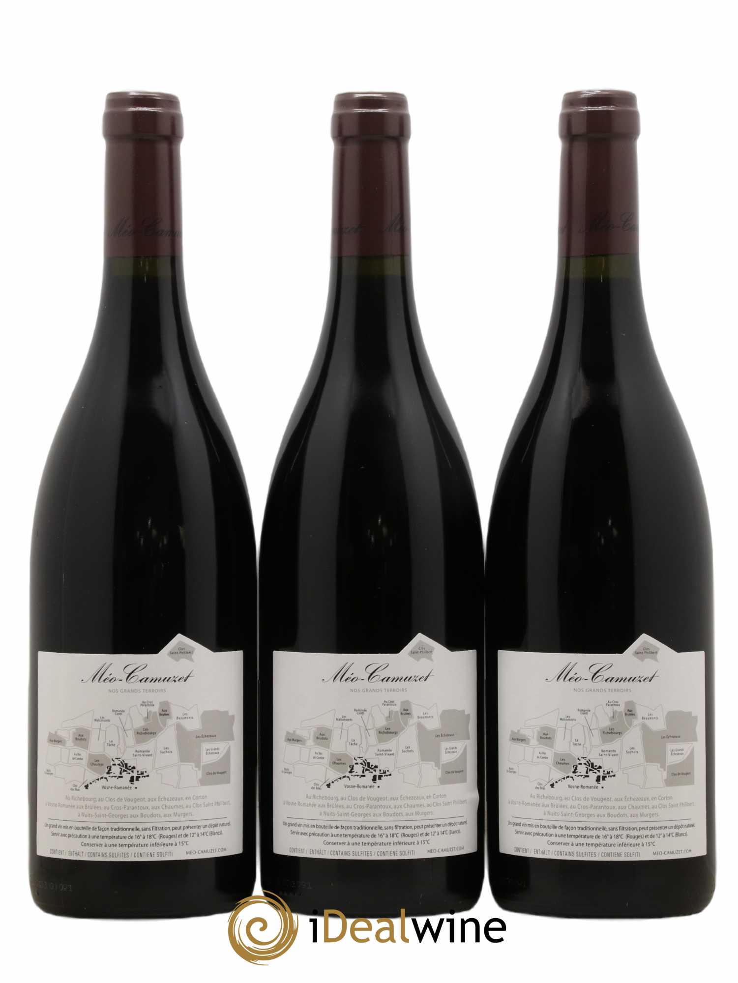 Corton Grand Cru Les Perrières Méo-Camuzet (Domaine) 2017 - Lot de 3 bouteilles - 1
