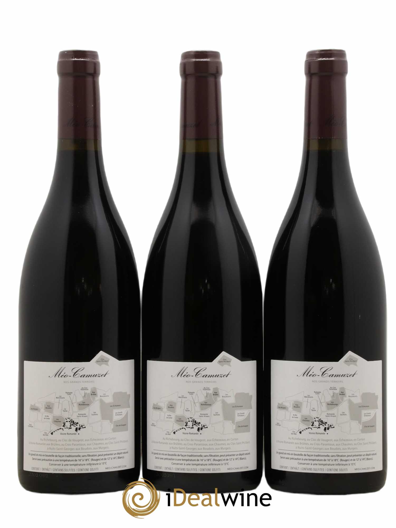 Corton Grand Cru Les Perrières Méo-Camuzet (Domaine) 2018 - Lotto di 3 bottiglie - 1