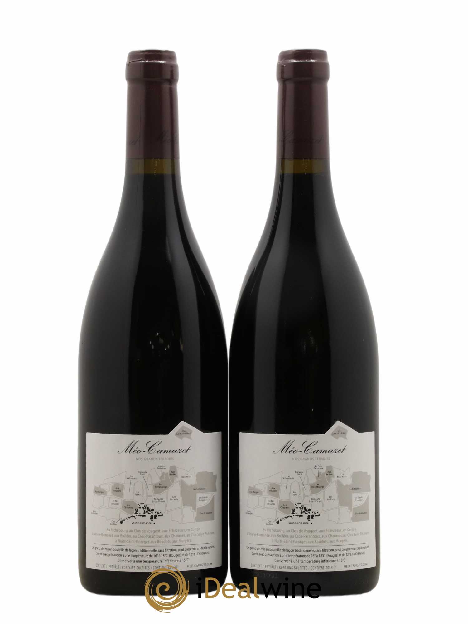 Corton Grand Cru Les Perrières Méo-Camuzet (Domaine) 2018 - Lot de 2 bouteilles - 1