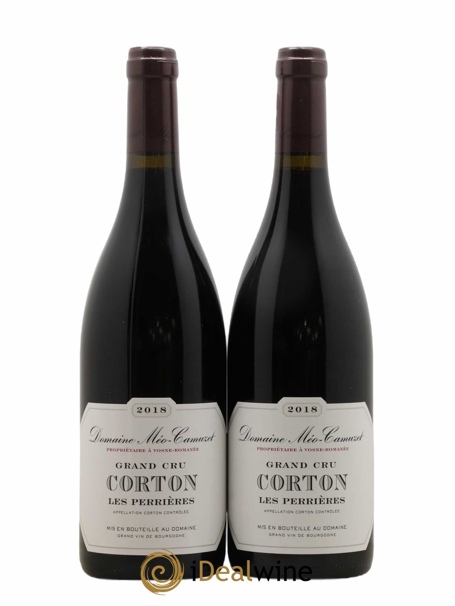 Corton Grand Cru Les Perrières Méo-Camuzet (Domaine) 2018 - Lot de 2 bouteilles - 0