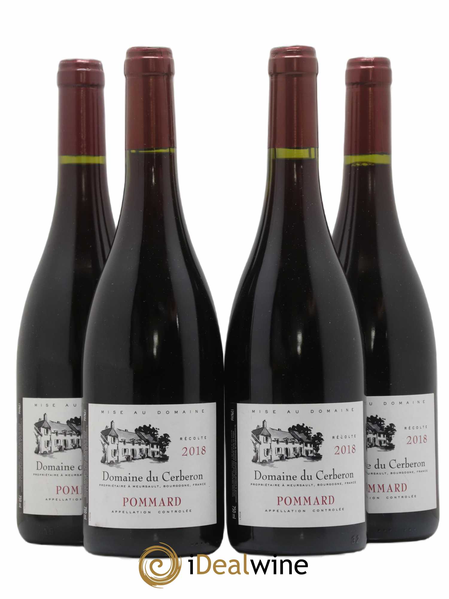 Pommard Cerberon (sans prix de réserve) 2018 - Posten von 4 Flaschen - 0