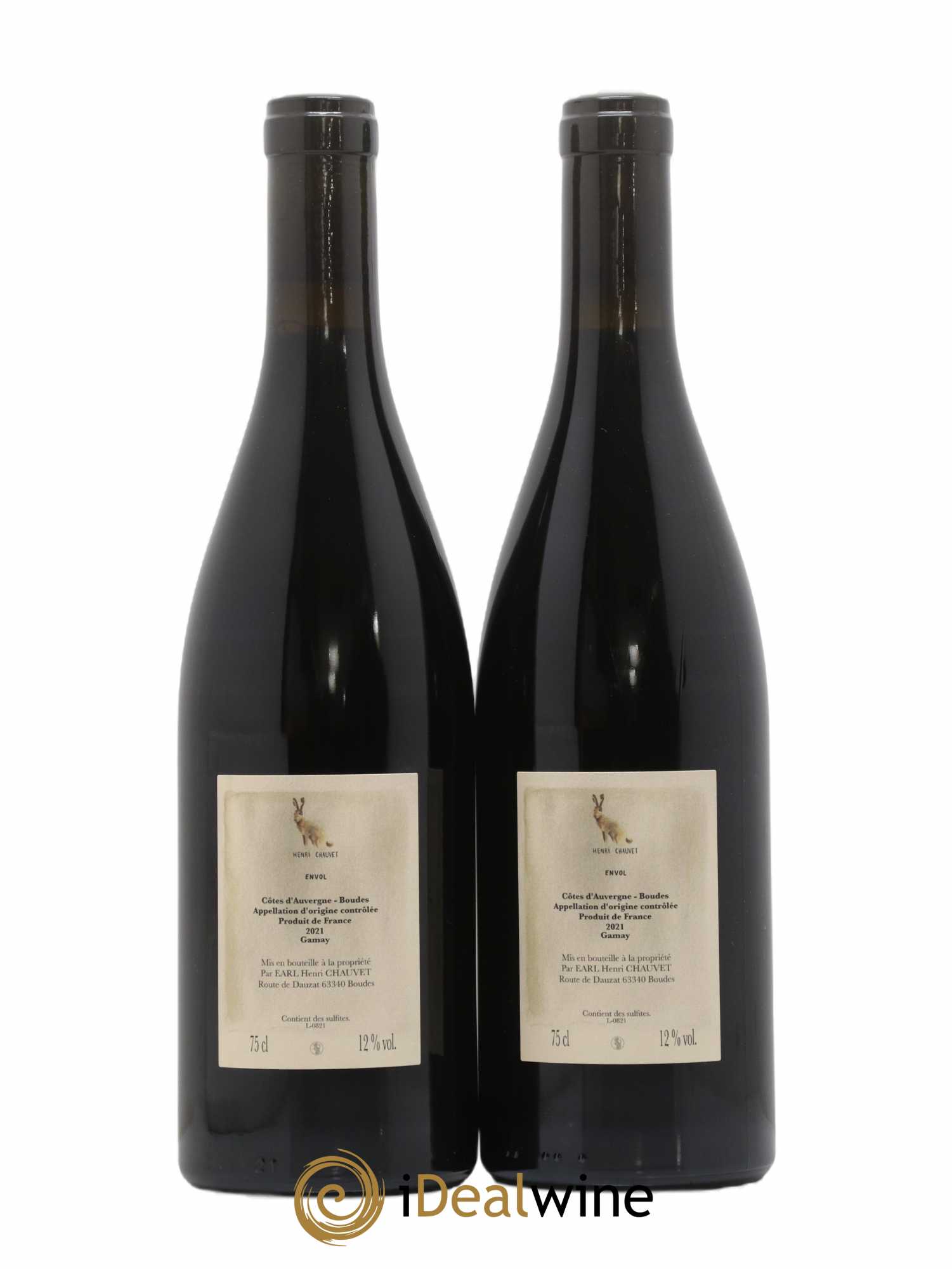 Vin de France Envol Henri Chauvet 2021 - Posten von 2 Flaschen - 1