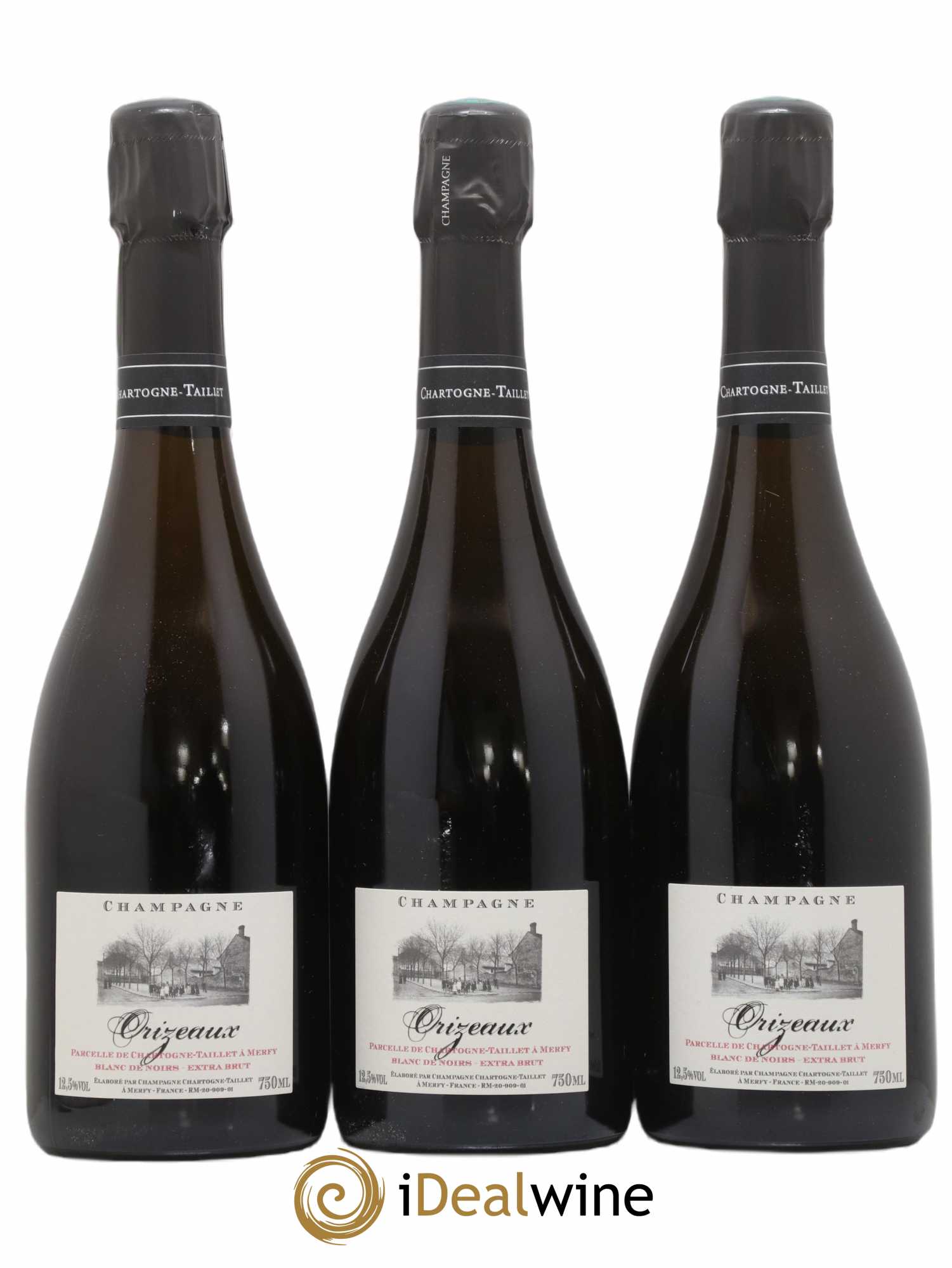 Les Orizeaux Chartogne-Taillet - Lot de 3 bouteilles - 0