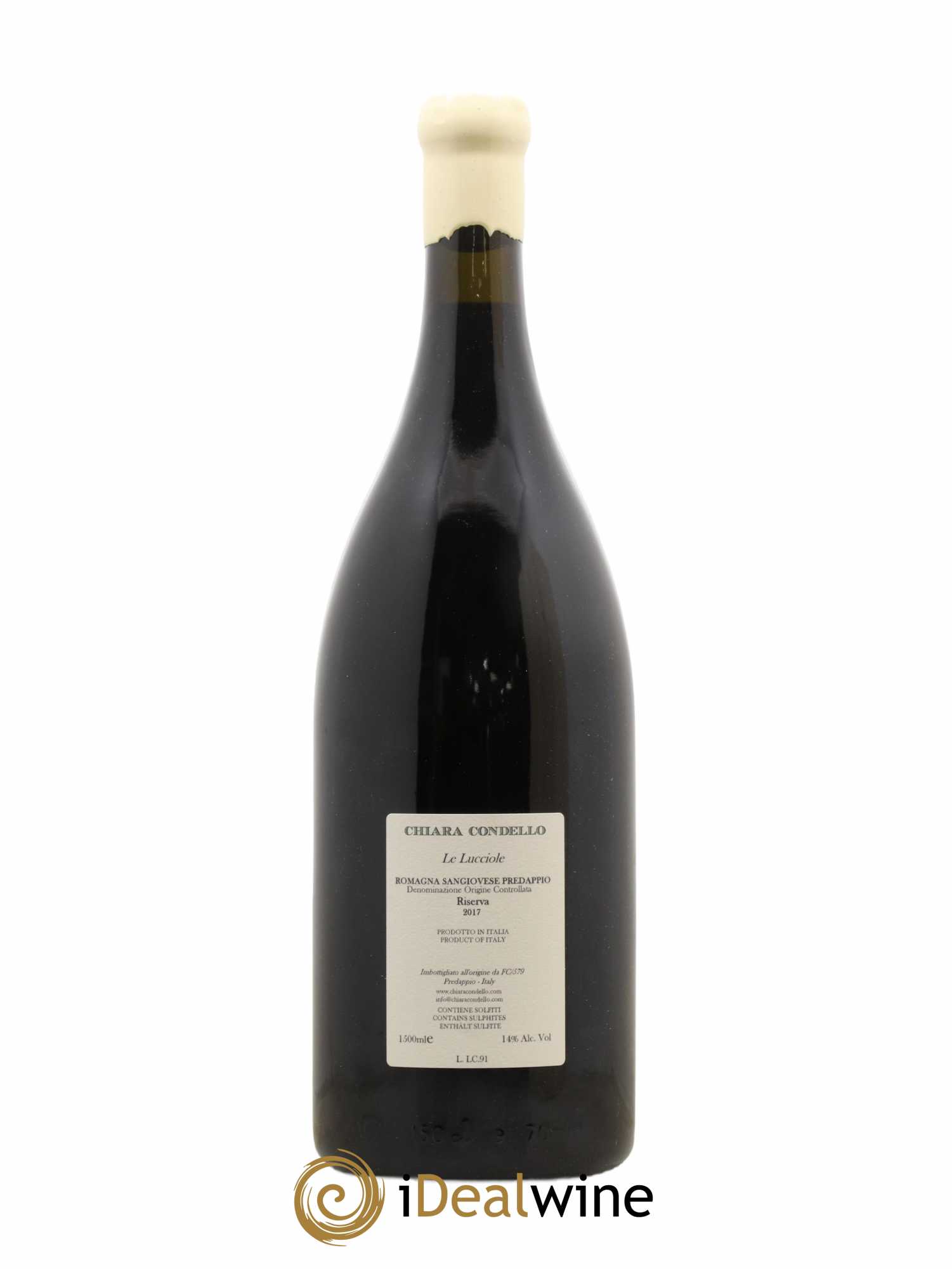 Sangiovese Di Romagna Predappio DOC Chiara Condello Le Lucciole Riserva 2017 - Lotto di 1 magnum - 2