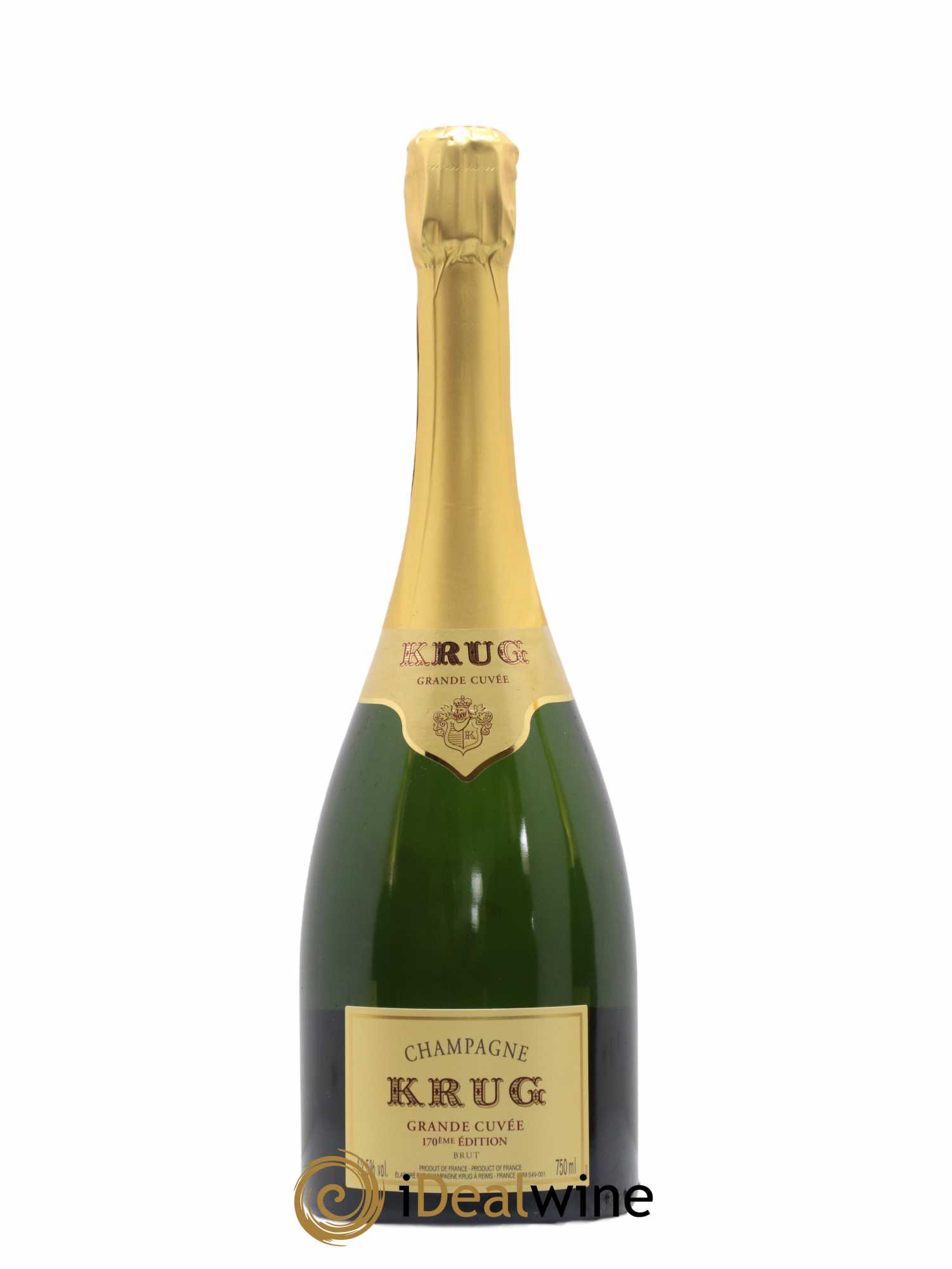 Grande Cuvée - 170ème édition Krug - Lot of 1 bottle - 1