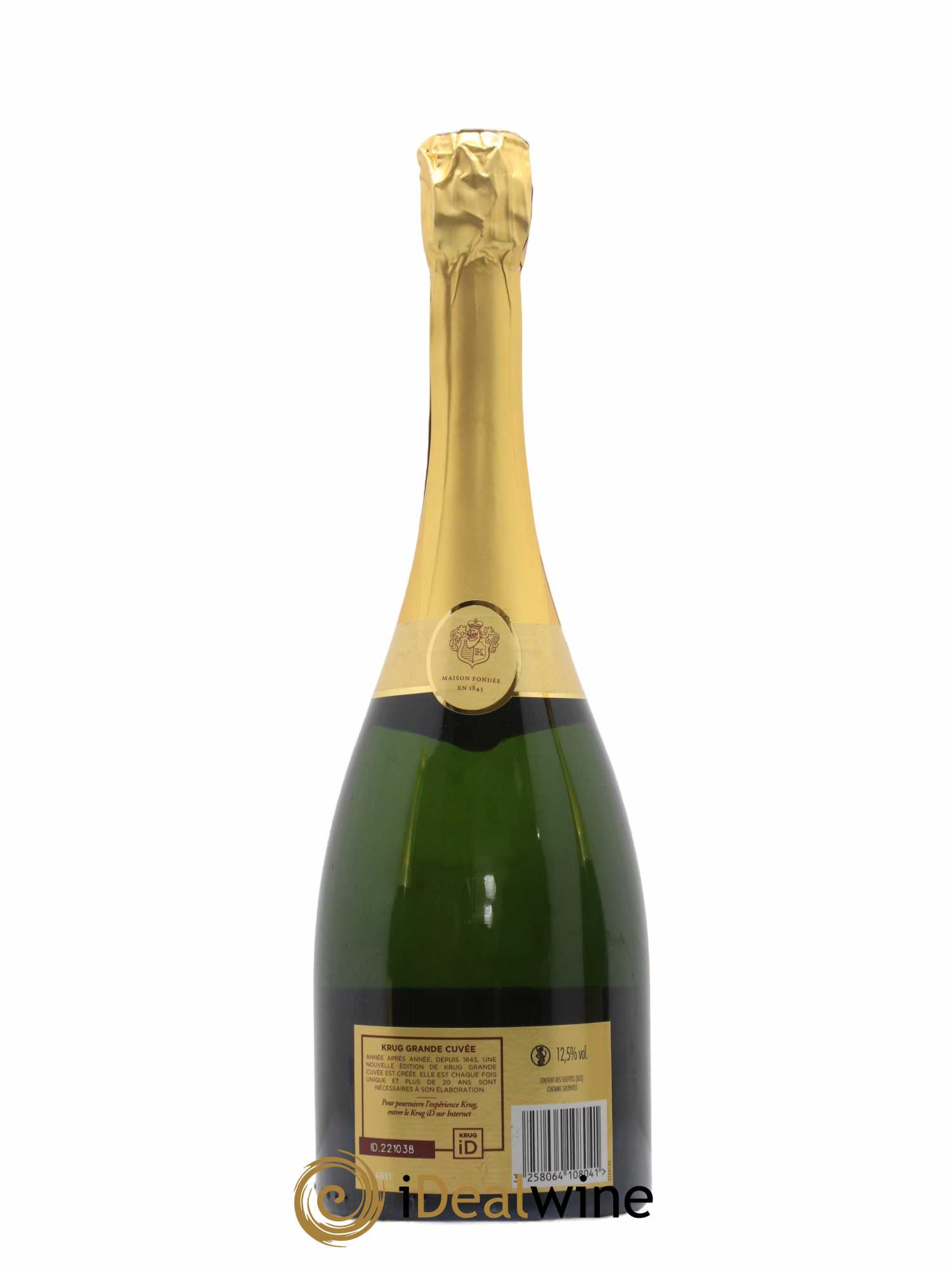 Grande Cuvée - 170ème édition Krug - Lot of 1 bottle - 2