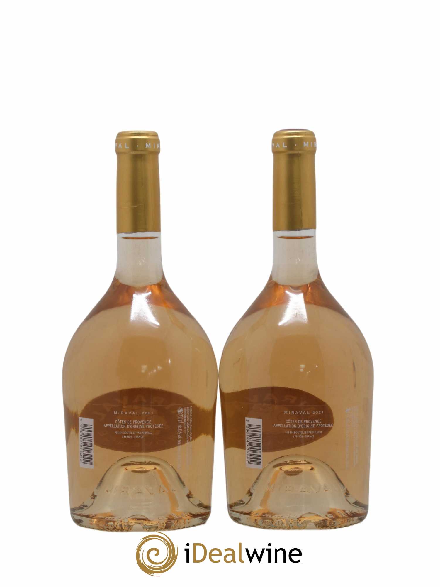 Côtes de Provence Château de Miraval (senza prezzo di riserva) 2021 - Lotto di 2 bottiglie - 1