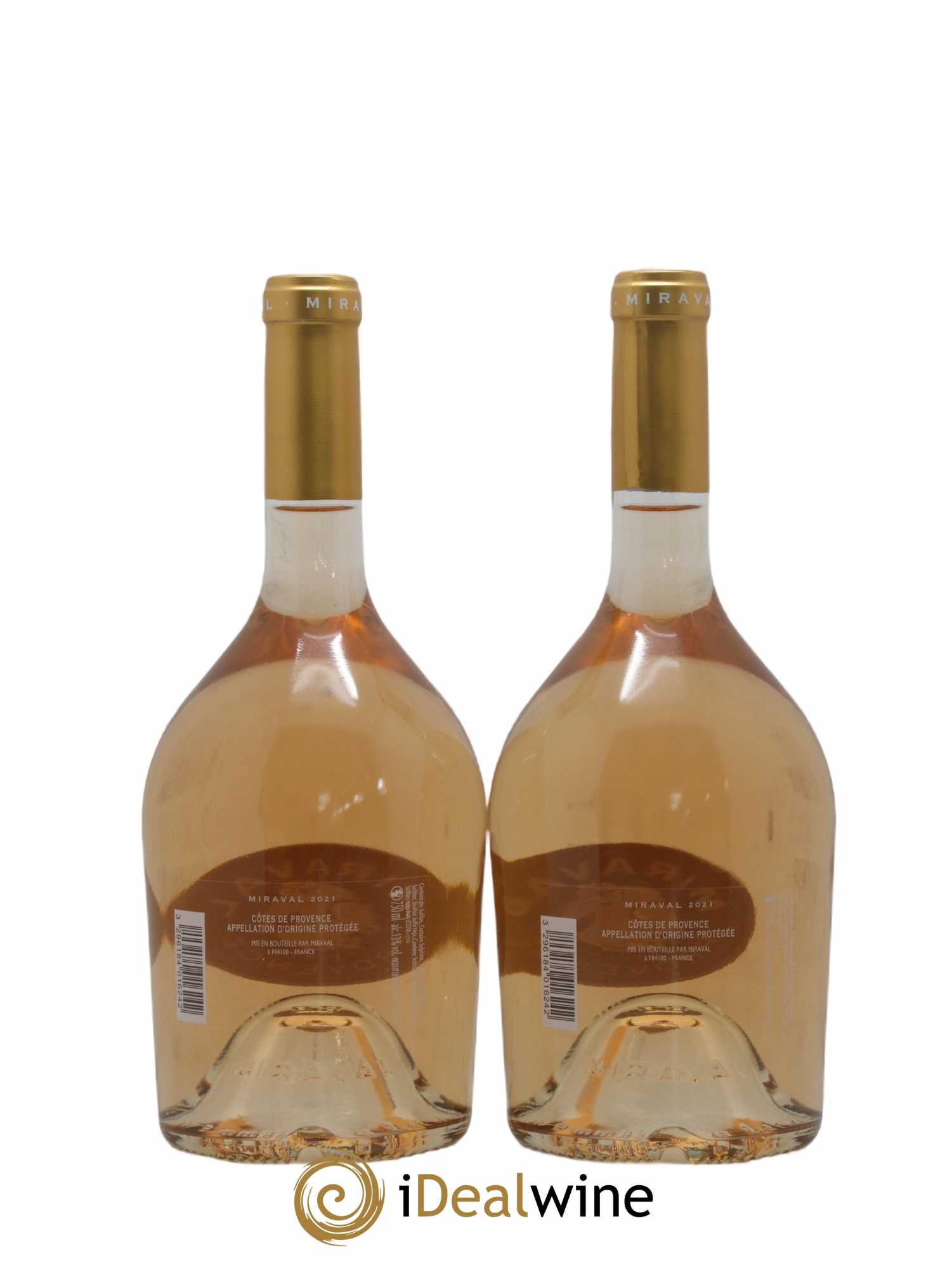 Côtes de Provence Château de Miraval (senza prezzo di riserva) 2021 - Lotto di 2 bottiglie - 1