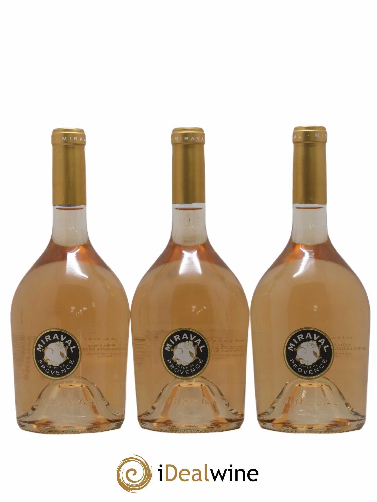 Côtes de Provence Château de Miraval (senza prezzo di riserva) 2021 - Lotto di 3 bottiglie - 0