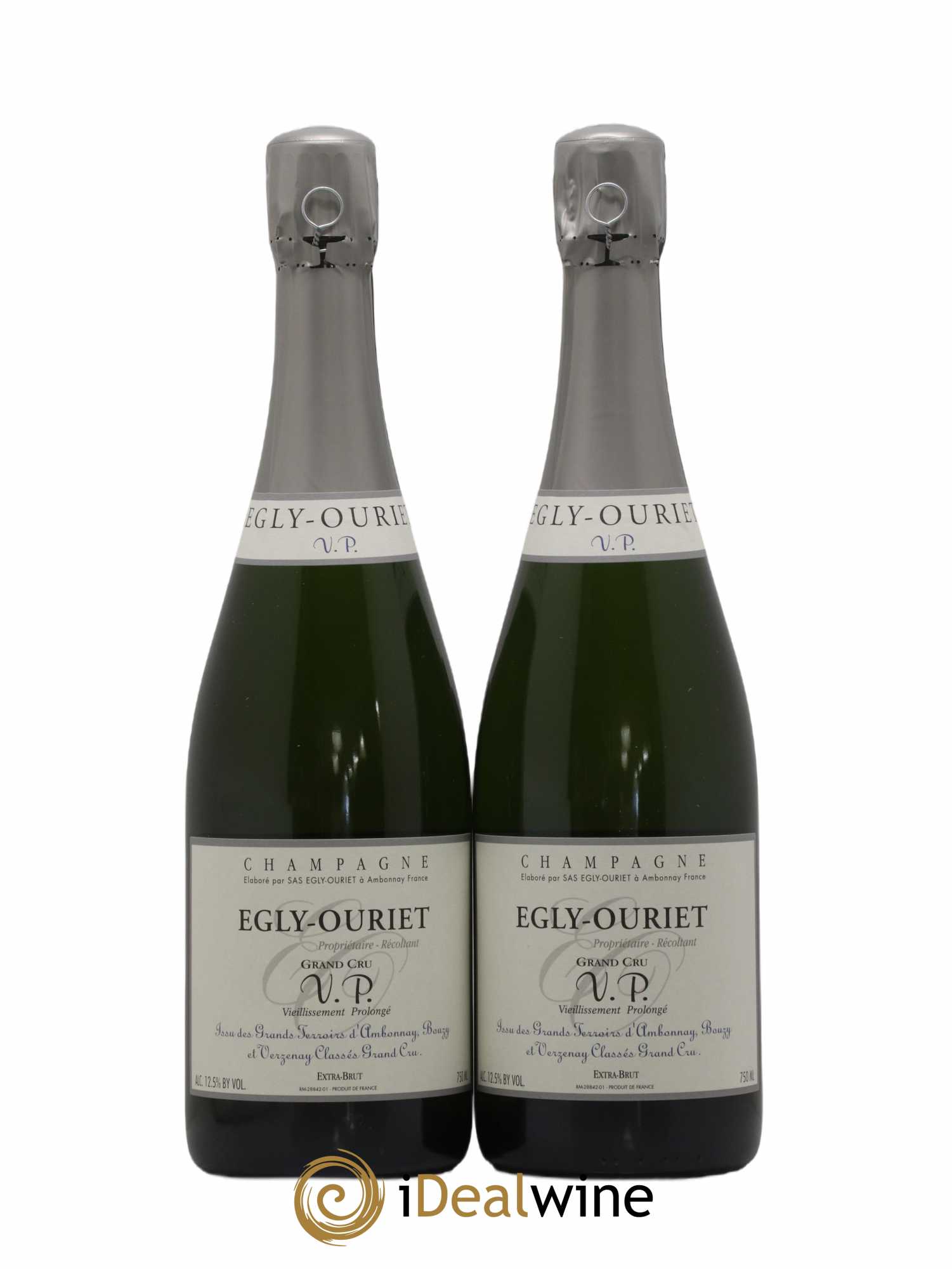 Extra-Brut VP Egly-Ouriet - Lot de 2 bouteilles - 0
