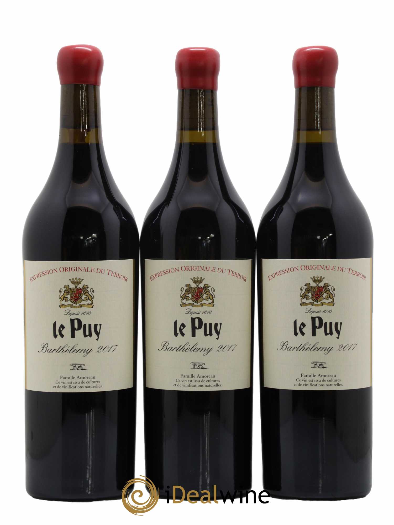 Le Puy - Cuvée Barthélemy 2017 - Lot de 6 bouteilles - 1