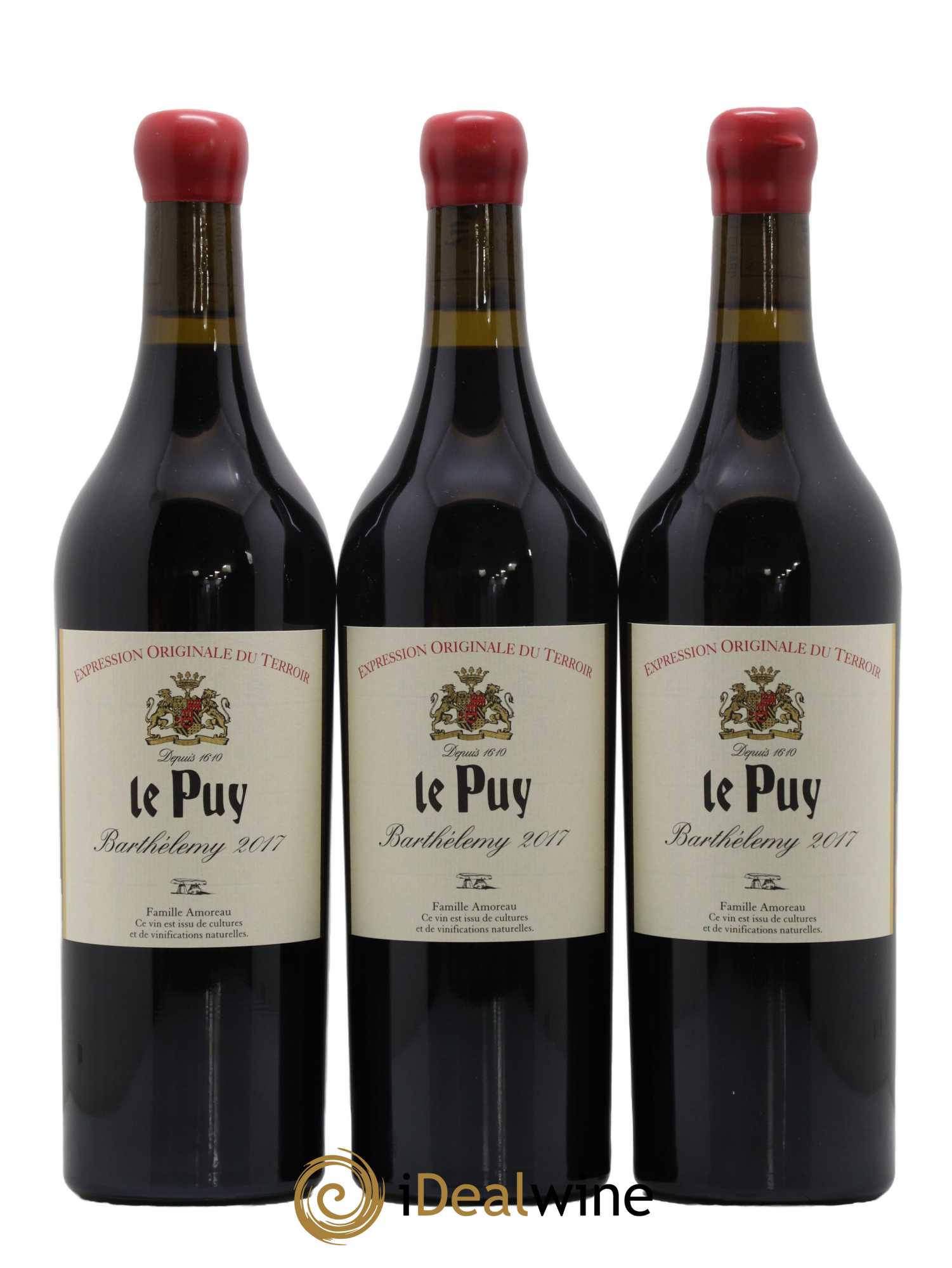 Le Puy - Cuvée Barthélemy 2017 - Lot de 6 bouteilles - 2