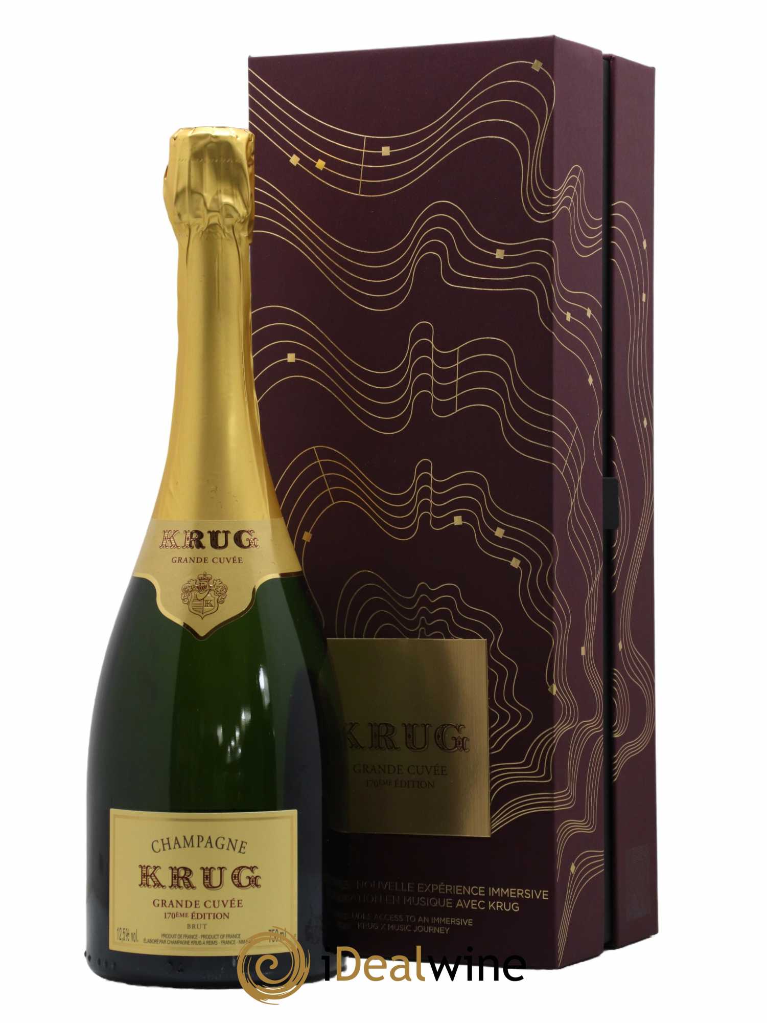 Grande Cuvée - 170ème édition Krug - Lot de 1 bouteille - 0
