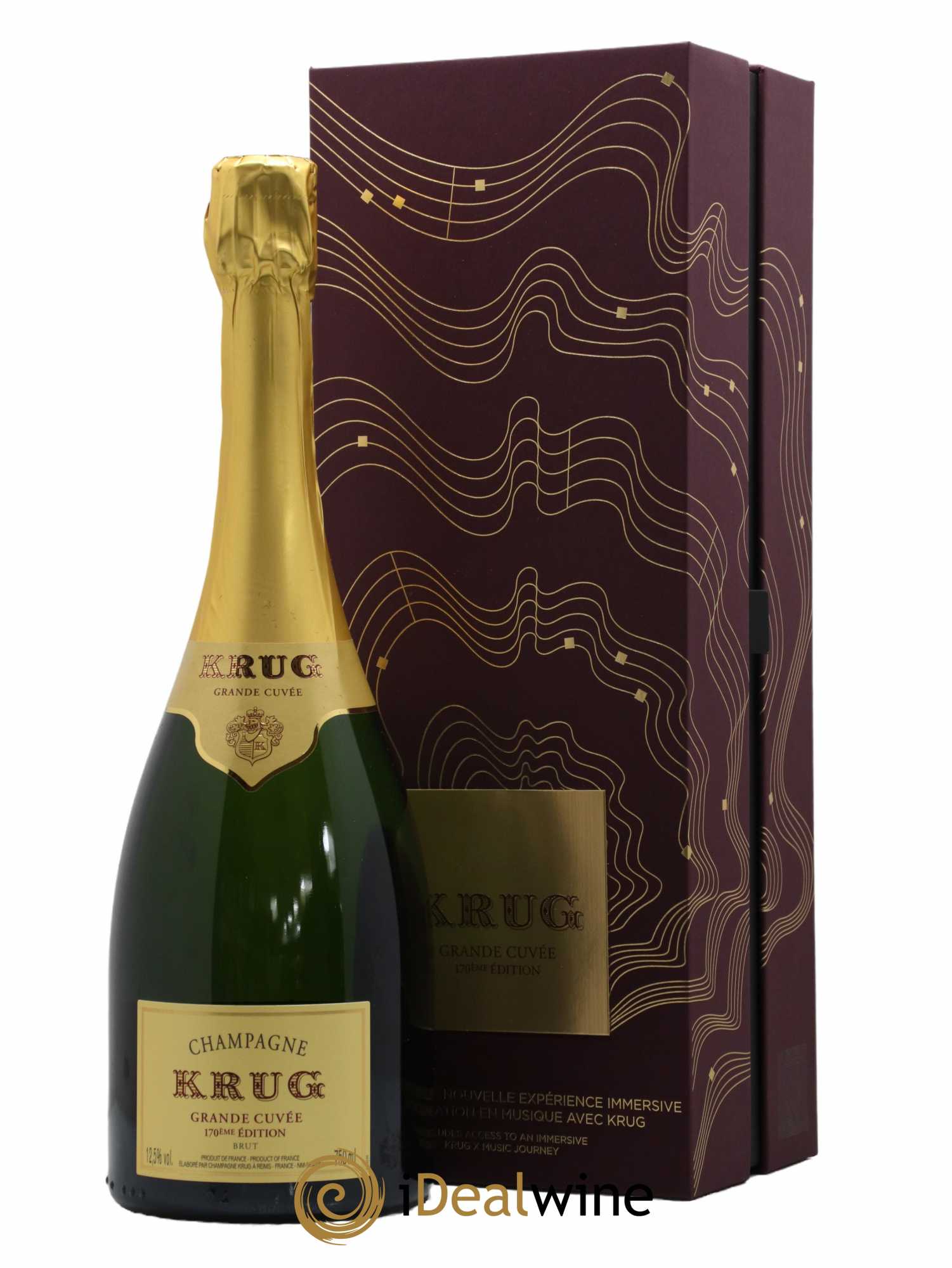 Grande Cuvée - 170ème édition Krug - Lot de 1 bouteille - 0