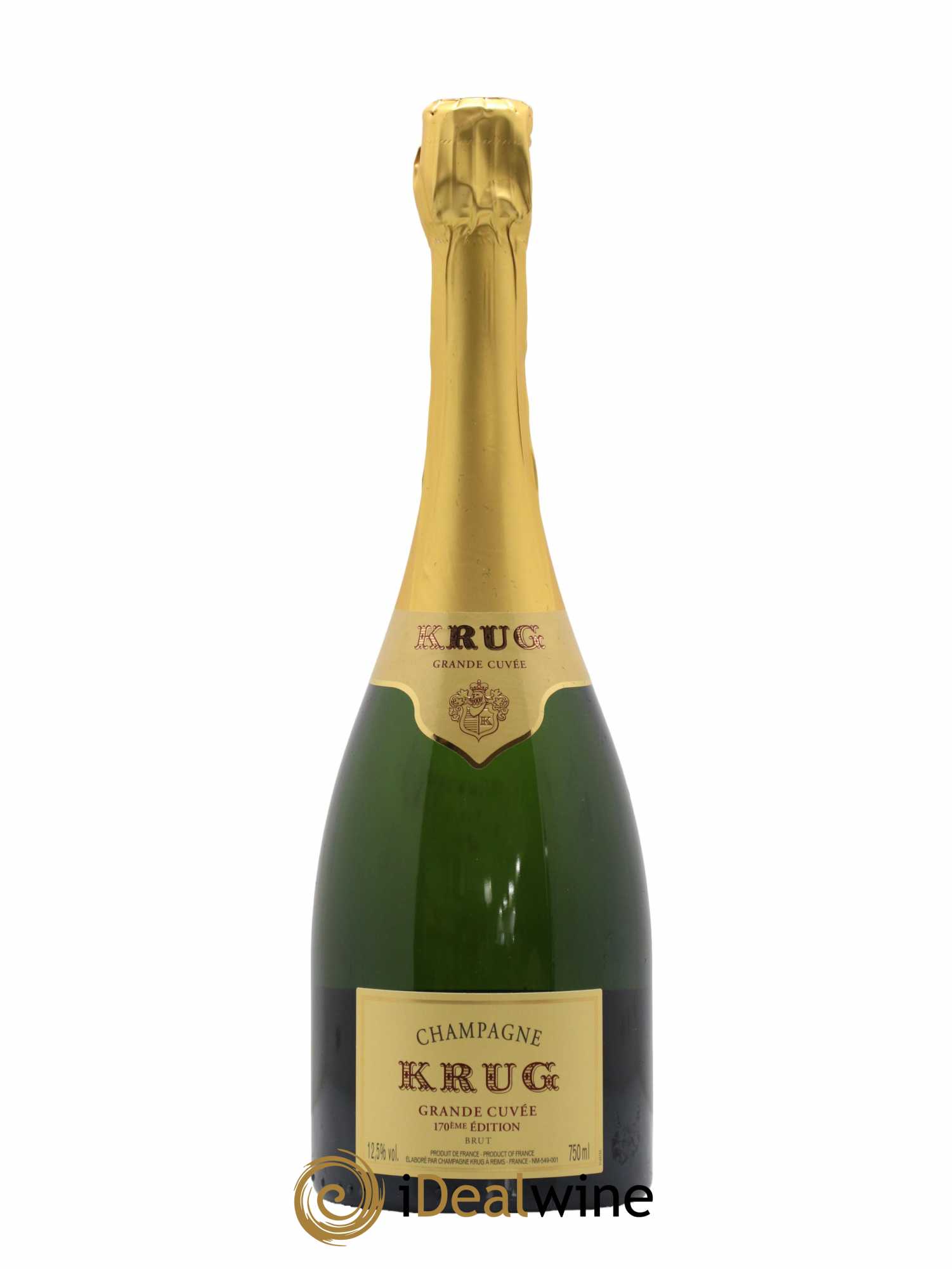 Grande Cuvée - 170ème édition Krug - Lot de 1 bouteille - 1