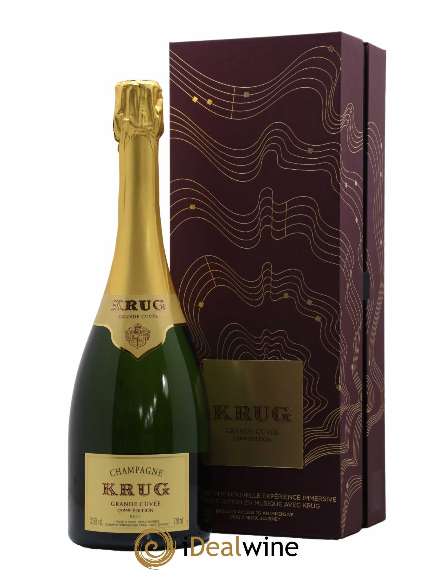 Grande Cuvée - 170ème édition Krug - Lot de 1 bouteille - 0