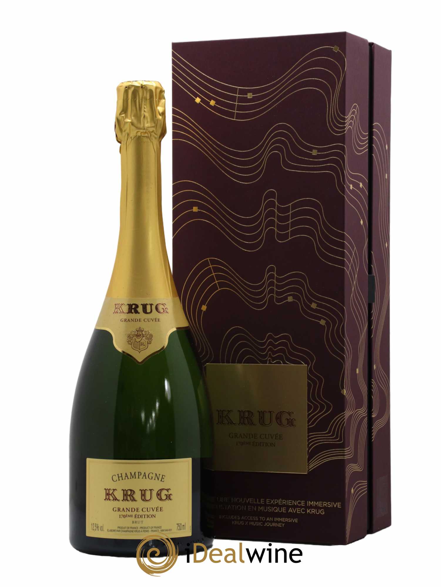 Grande Cuvée - 170ème édition Krug - Lot de 1 bouteille - 0