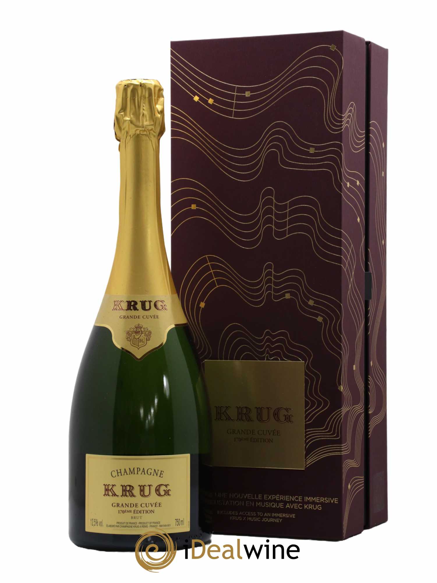Grande Cuvée - 170ème édition Krug - Lot de 1 bouteille - 0