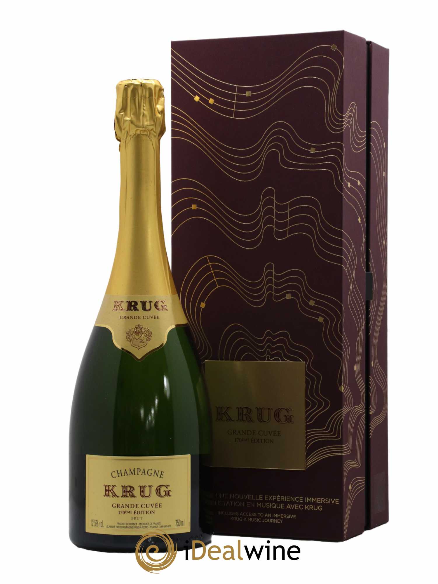 Grande Cuvée - 170ème édition Krug - Lot de 1 bouteille - 0