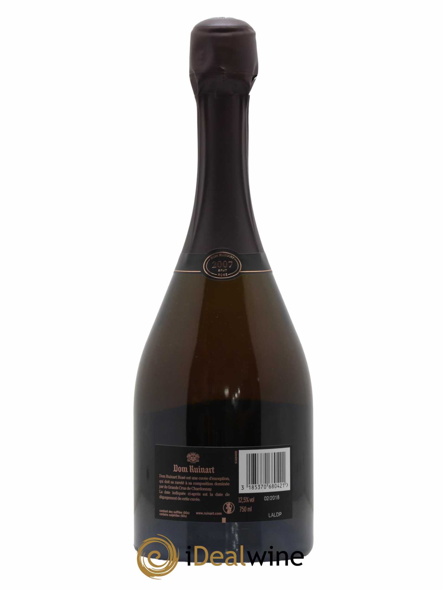 Dom Ruinart Brut Ruinart 2007 - Lot de 1 bouteille - 2