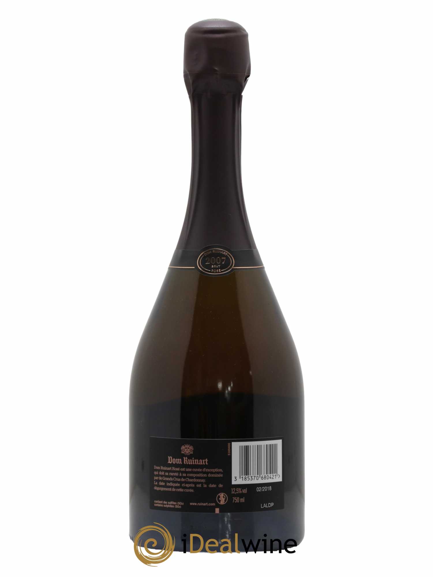 Dom Ruinart Brut Ruinart 2007 - Lot de 1 bouteille - 2
