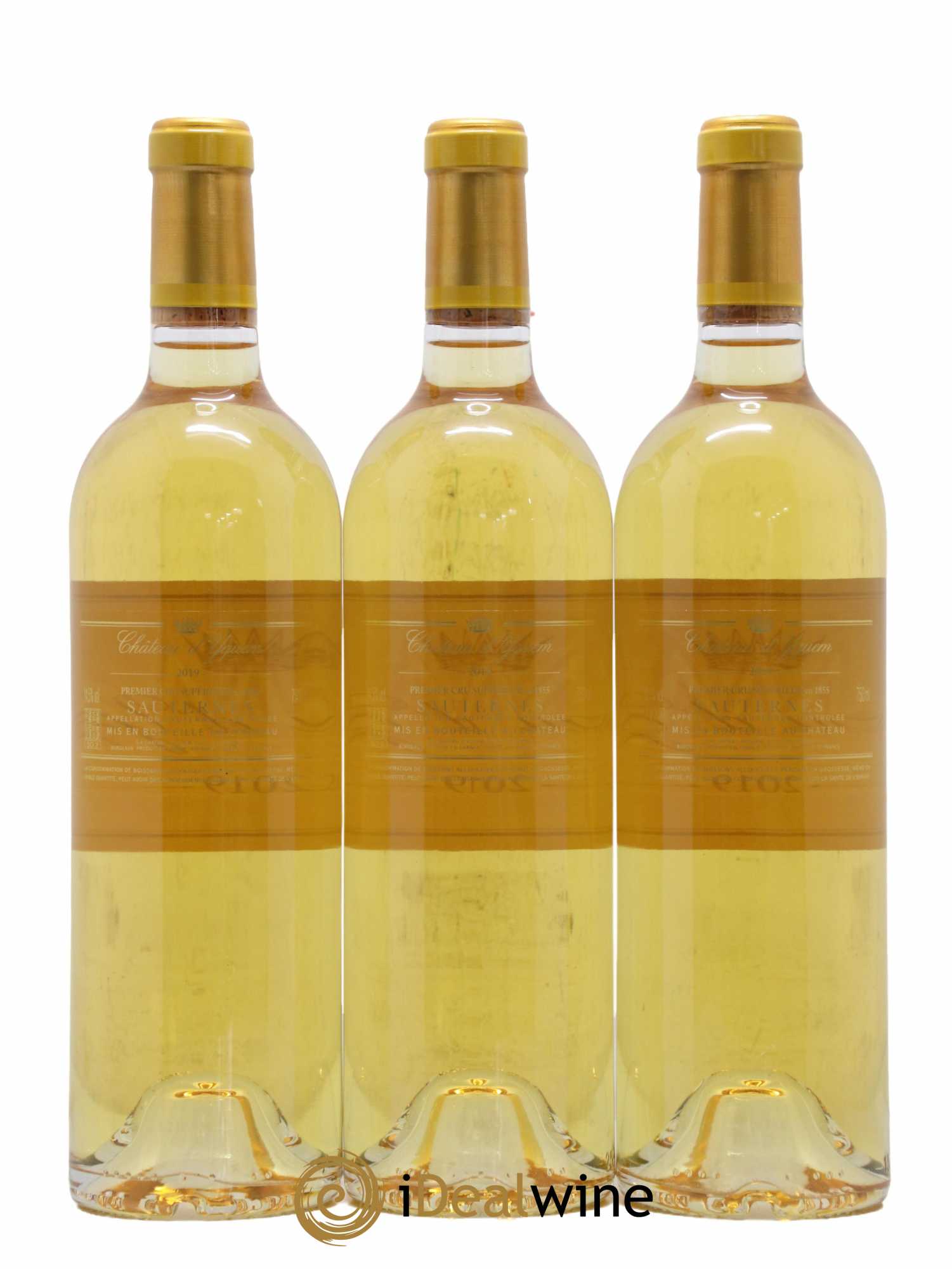 Château d' Yquem 1er Cru Classé Supérieur 2019 - Lotto di 3 bottiglie - 1