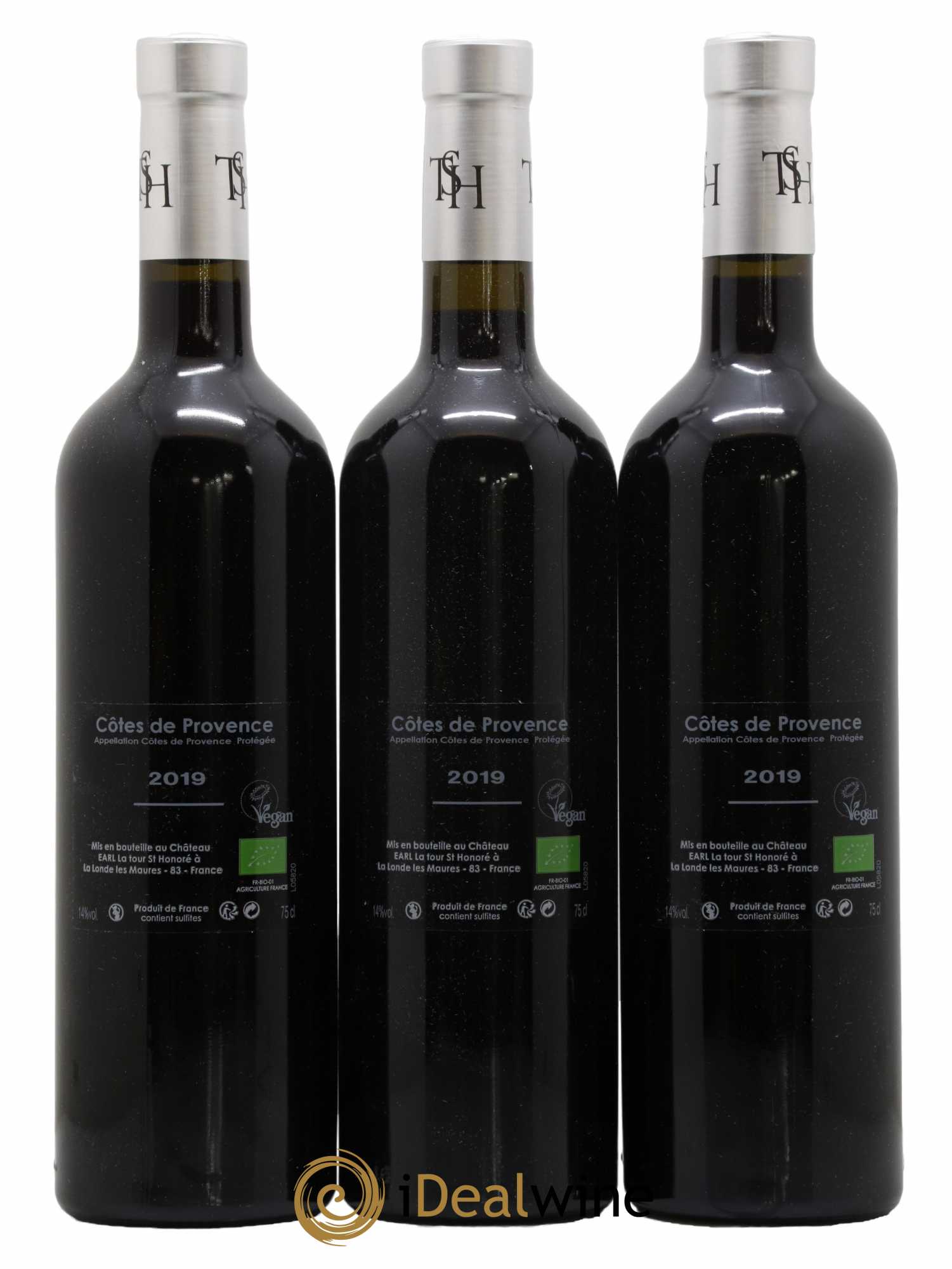 Côtes de Provence Château Tour Saint Honoré 2019 - Lotto di 3 bottiglie - 1