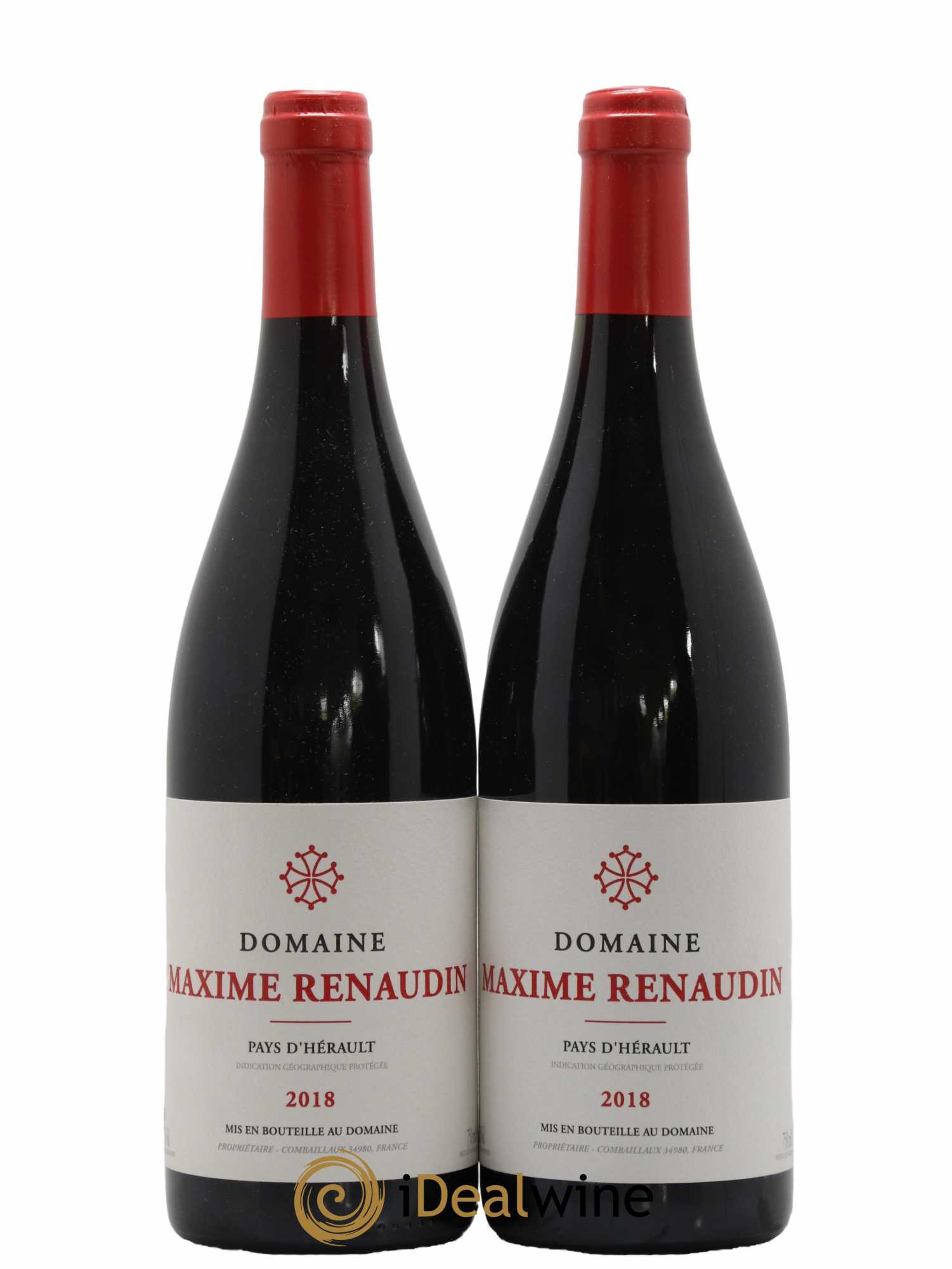 Pays d'Hérault Maxime Renaudin 2018 - Lot de 2 bouteilles - 0