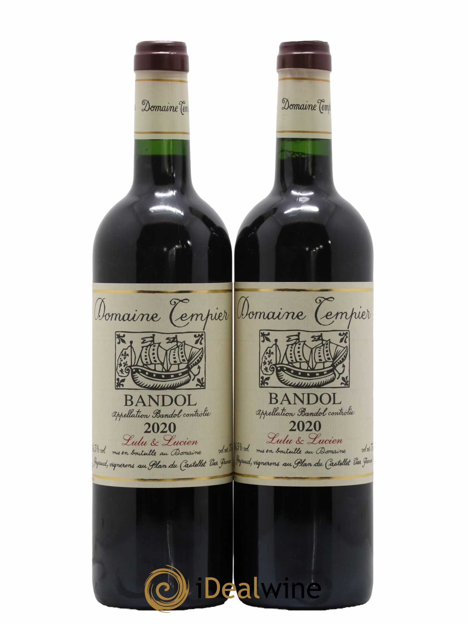Bandol Domaine Tempier Famille Peyraud 2020 - Lot de 2 bouteilles - 0