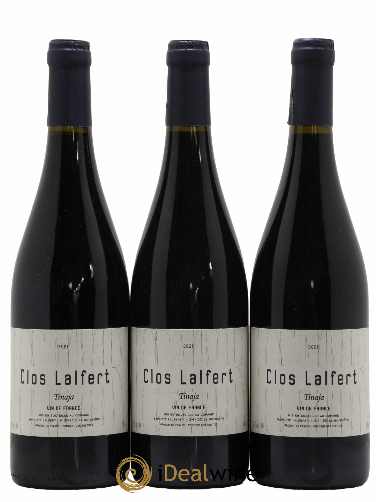 Vin de France Tinaja Clos Lalfert - Baptiste Lalfert 2021 - Lot de 3 bouteilles - 0