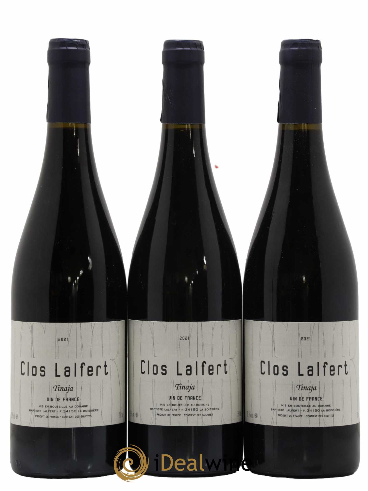 Vin de France Tinaja Clos Lalfert - Baptiste Lalfert 2021 - Lot de 3 bouteilles - 0