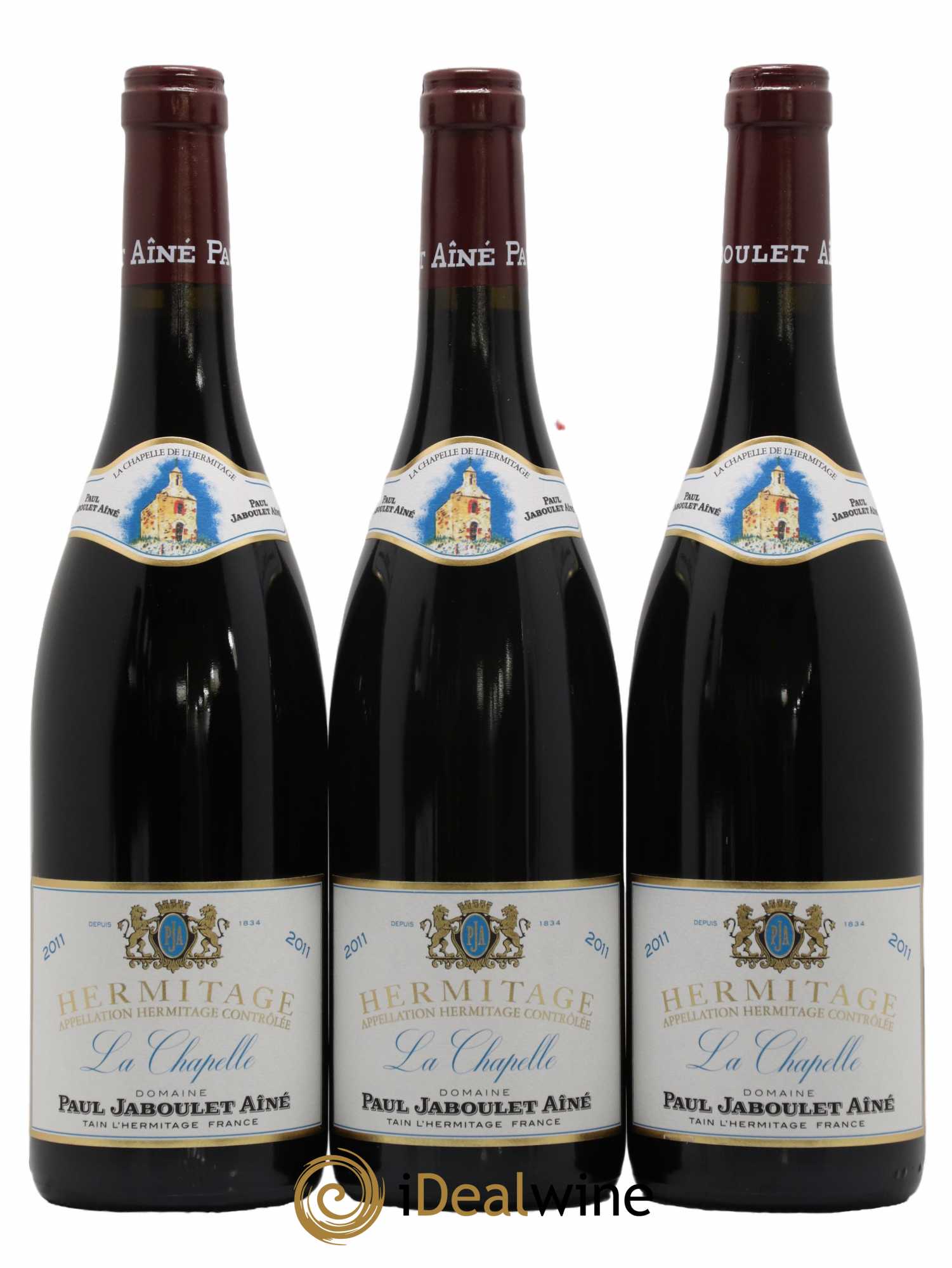 Hermitage La Chapelle Paul Jaboulet Ainé 2011 - Lot de 6 bouteilles - 1