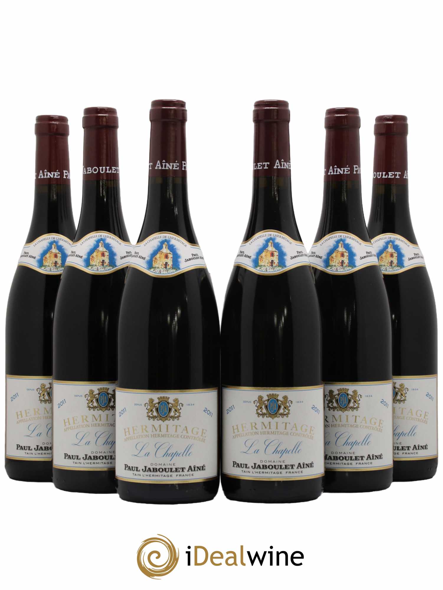 Hermitage La Chapelle Paul Jaboulet Ainé 2011 - Lot de 6 bouteilles - 0