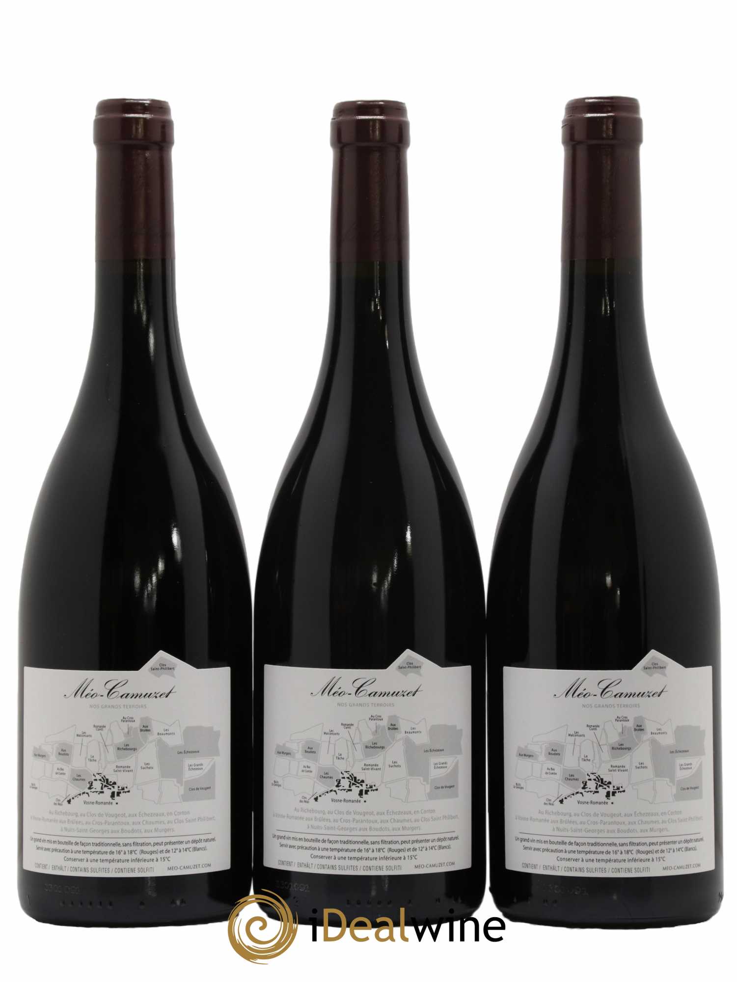Clos de Vougeot Grand Cru Méo-Camuzet (Domaine) 2020 - Lot de 3 bouteilles - 2